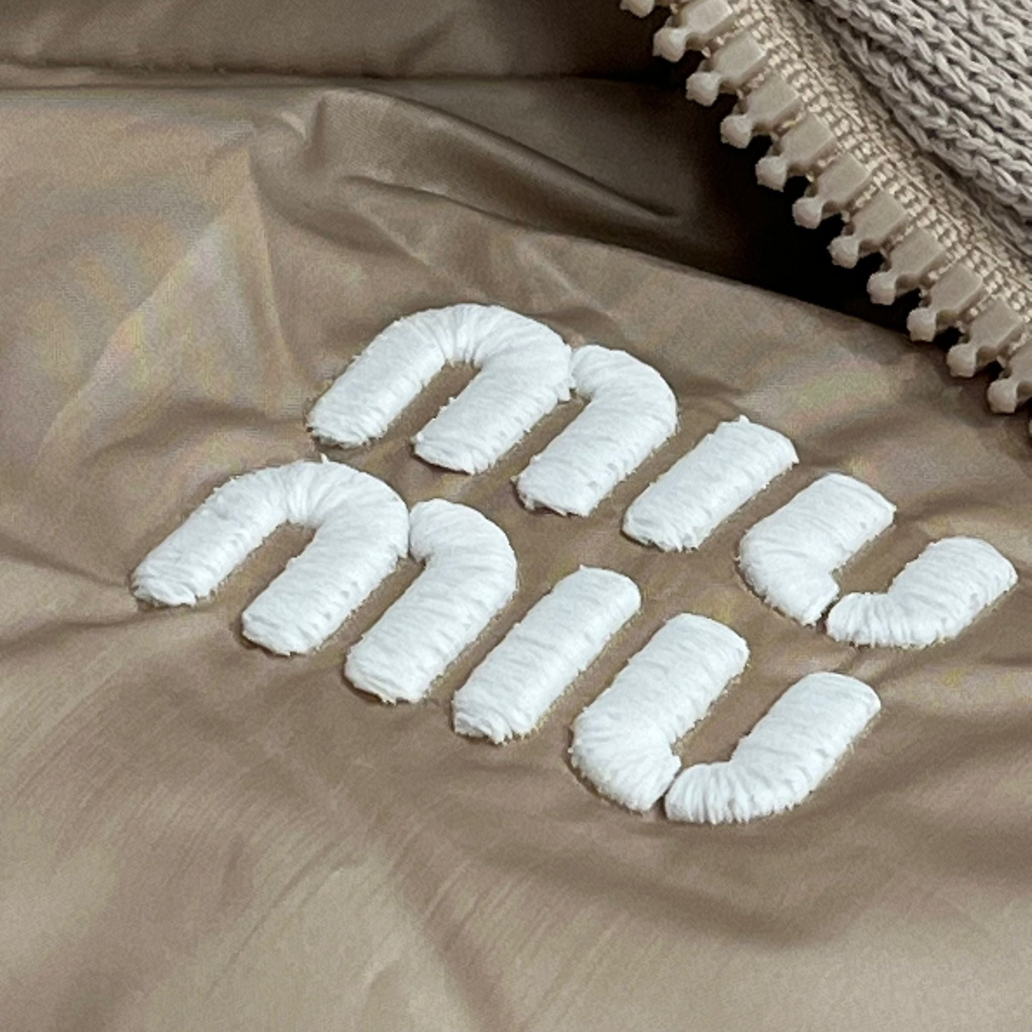 Beige Women Puffer Jacket