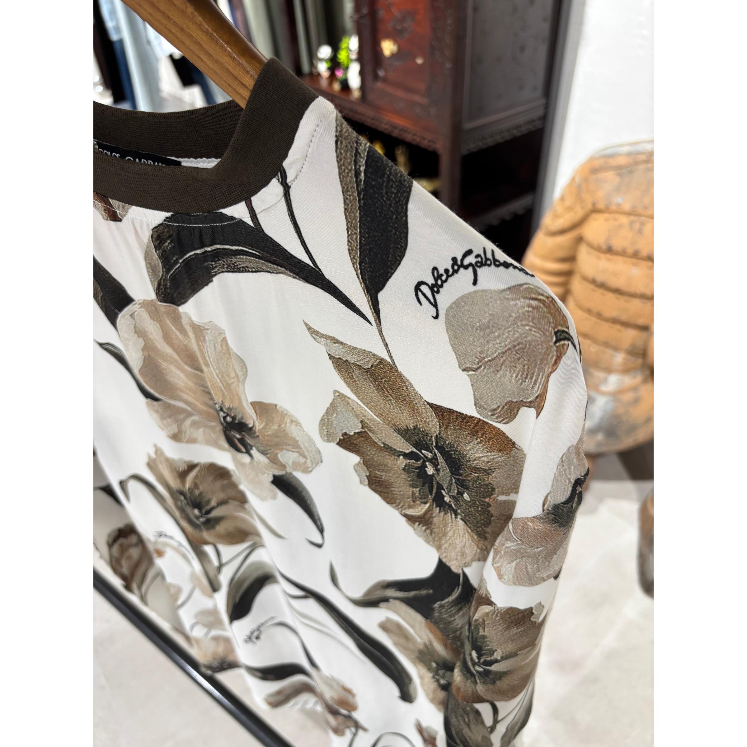 Premium Cotton Floral T-shirt