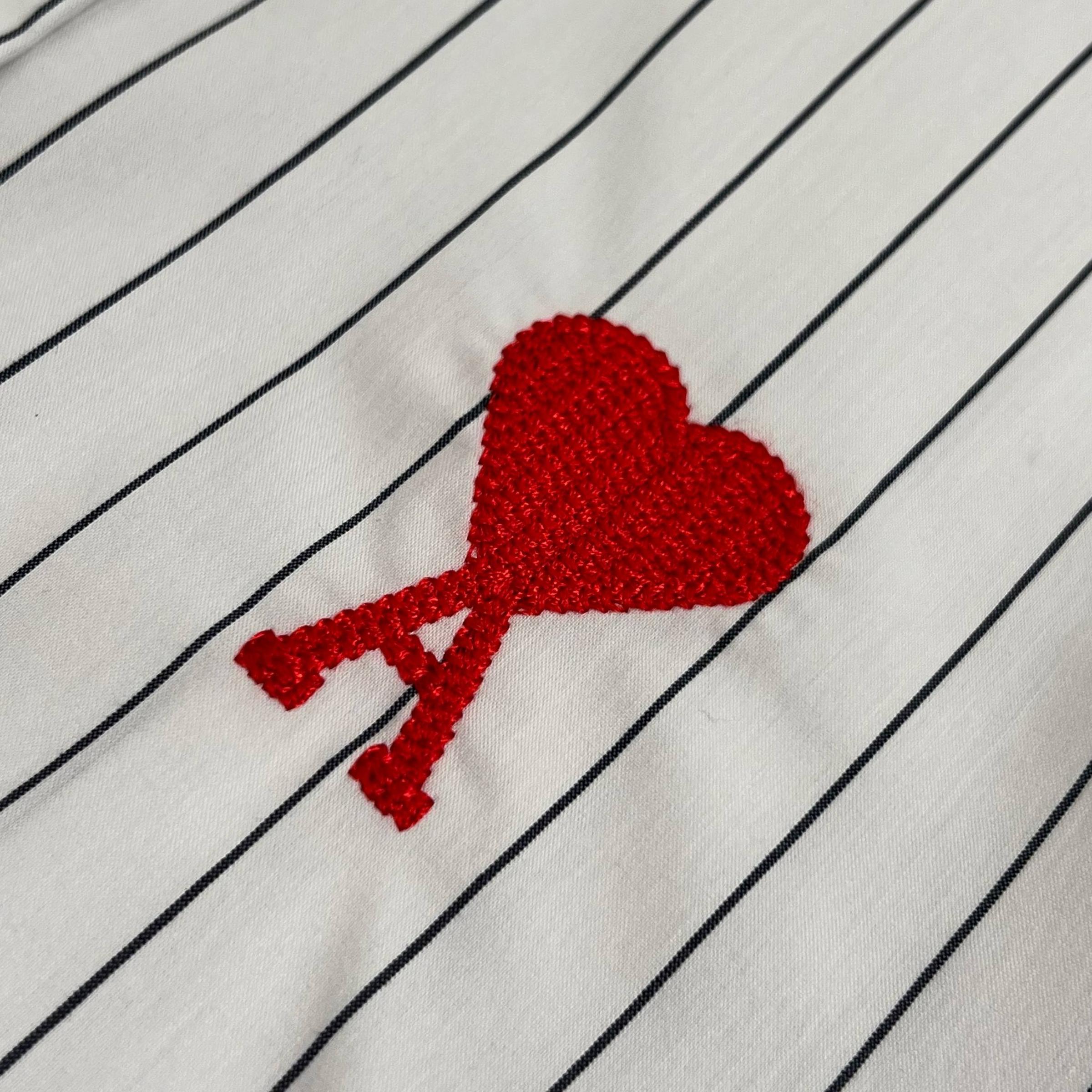 Bijela ženska pamučna košulja s izvezenim logotipom