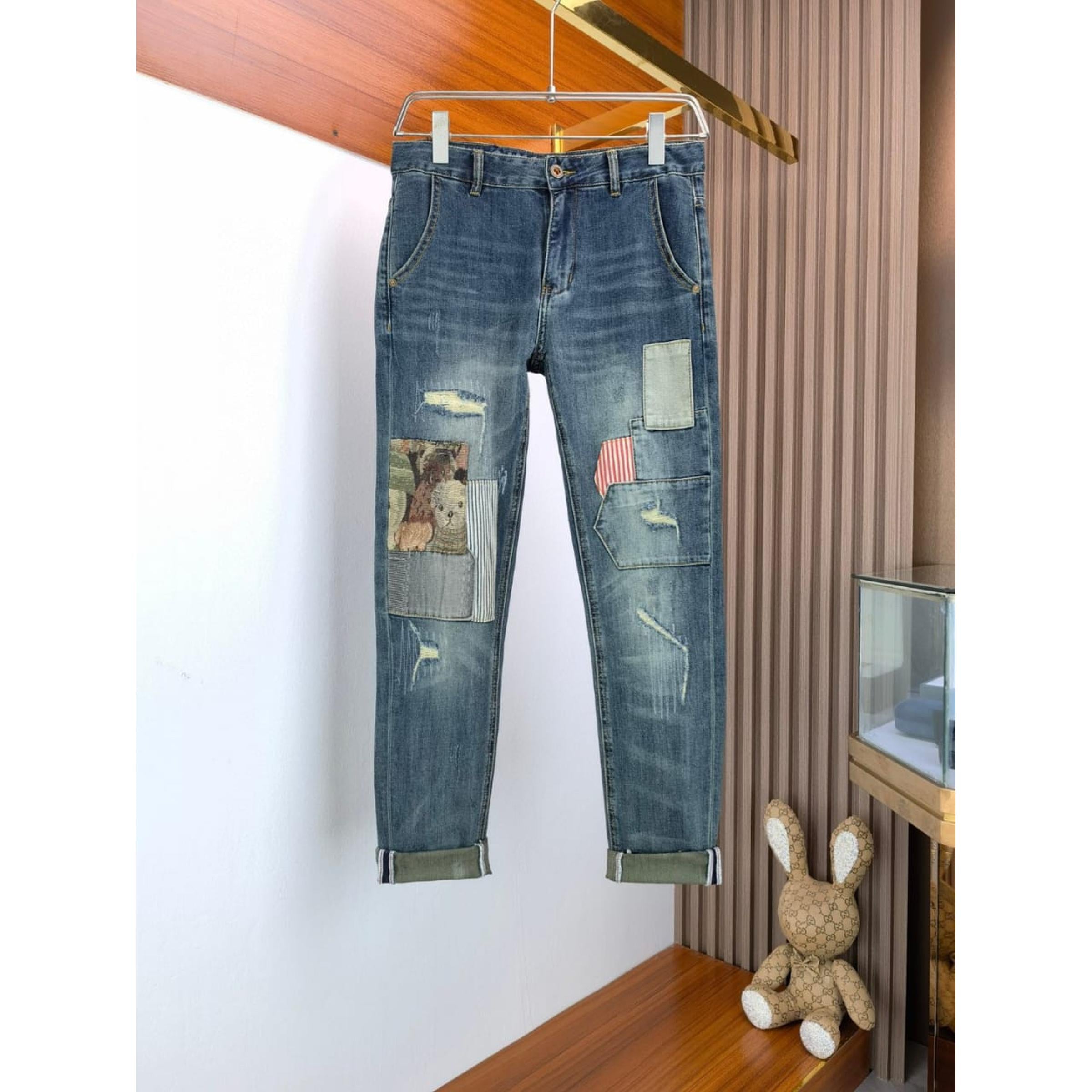 Plave poderane traperice