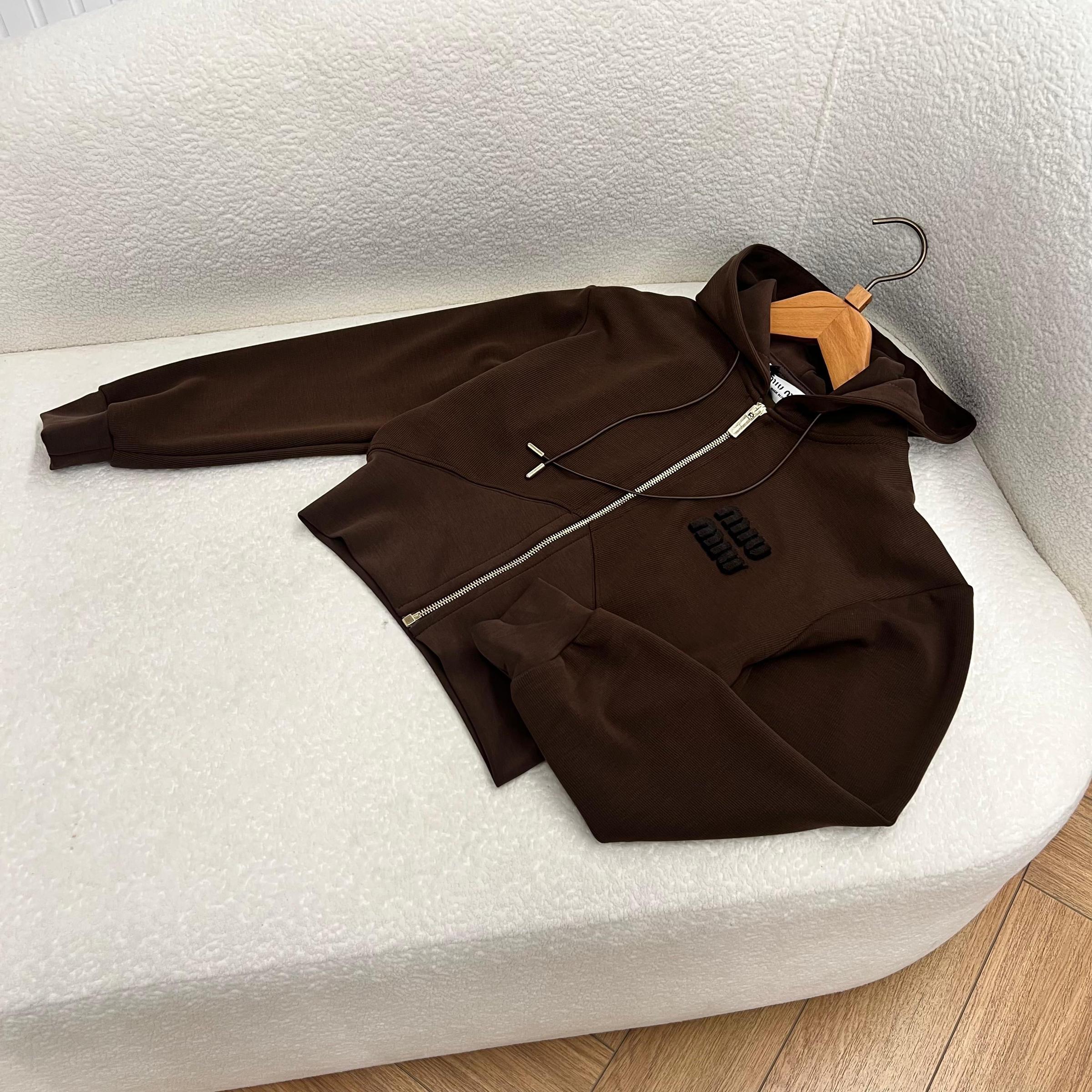 Chocolate Brown Women Cotton Set in 2 Pieces