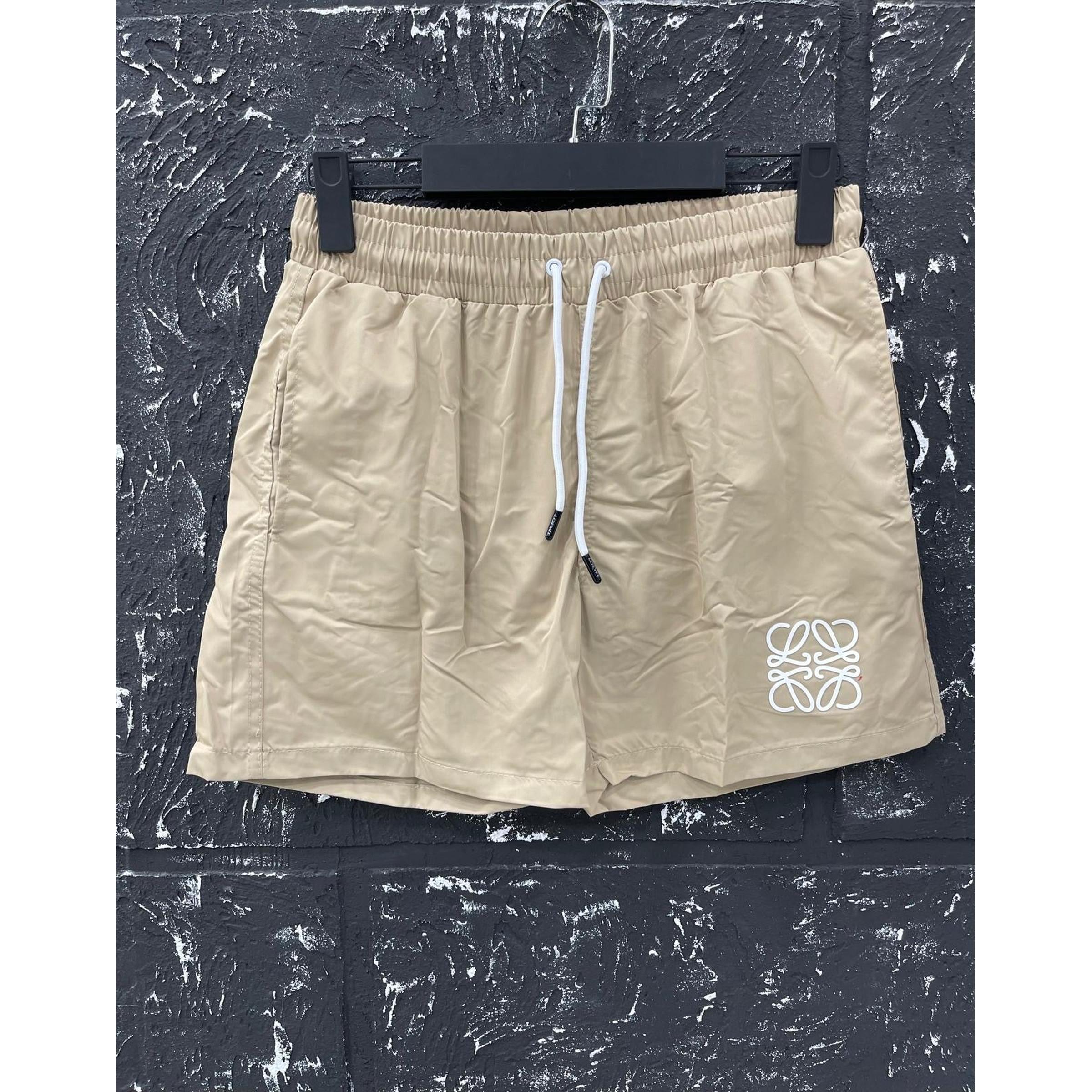 Beige Swimwear with Logo