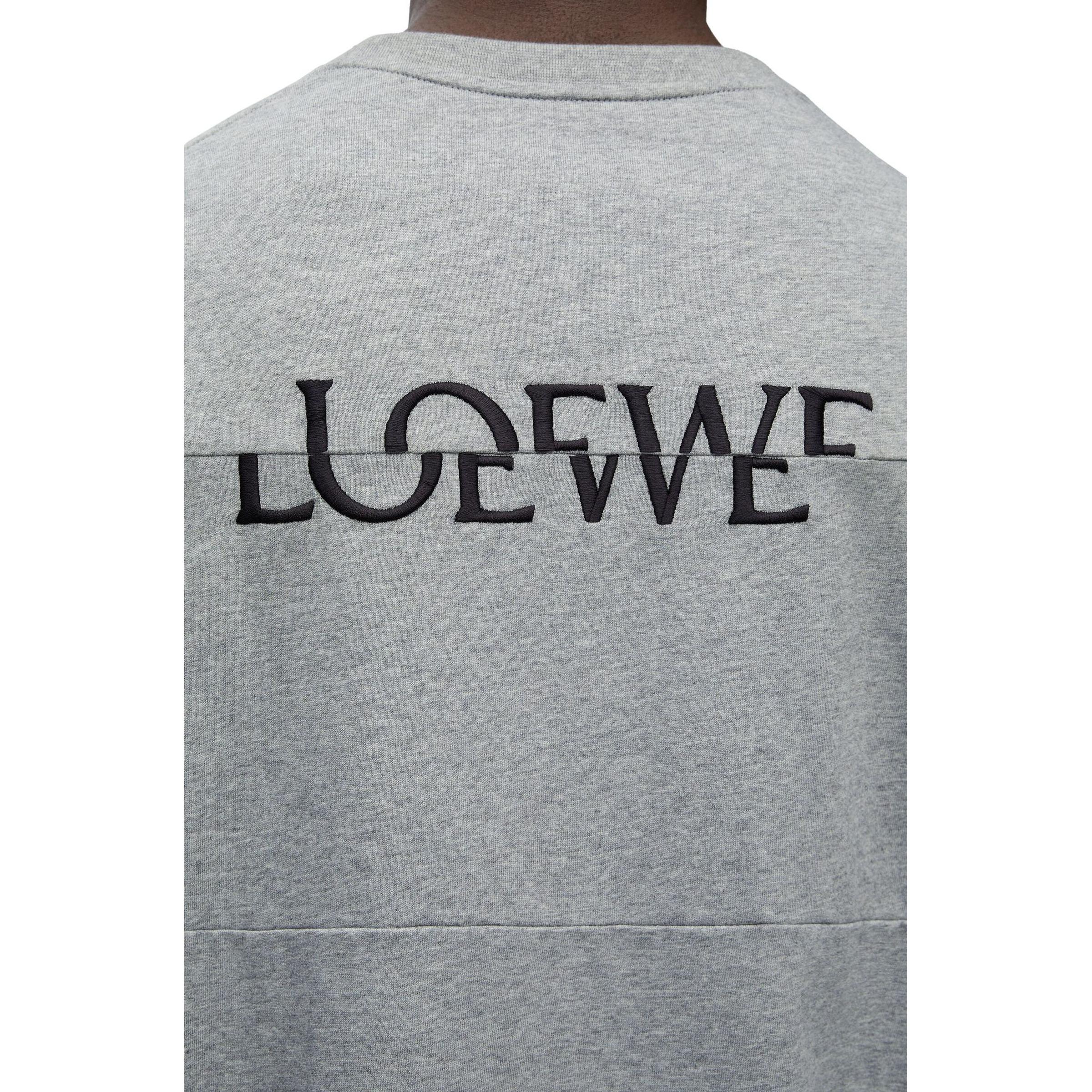 Grey Distressed Oversized T-shirt