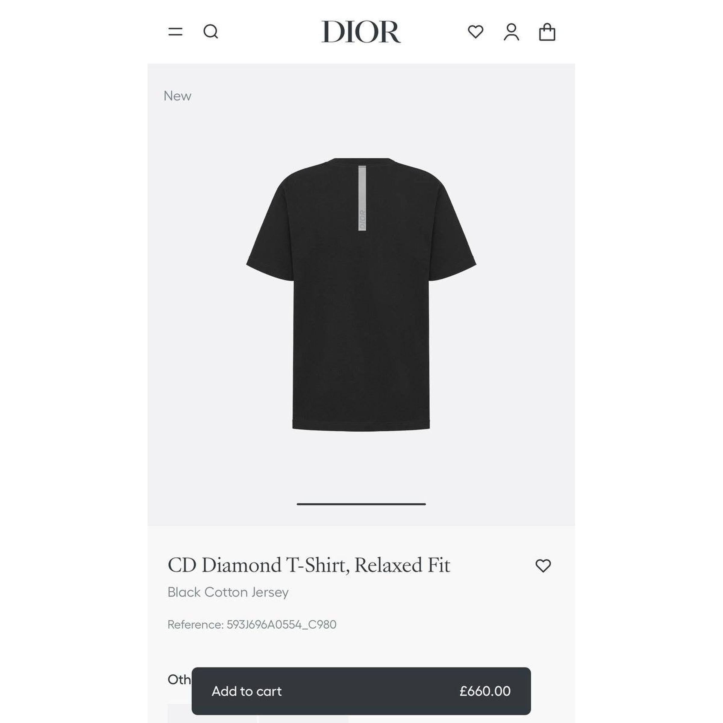 Černé nadměrné bavlněné tričko