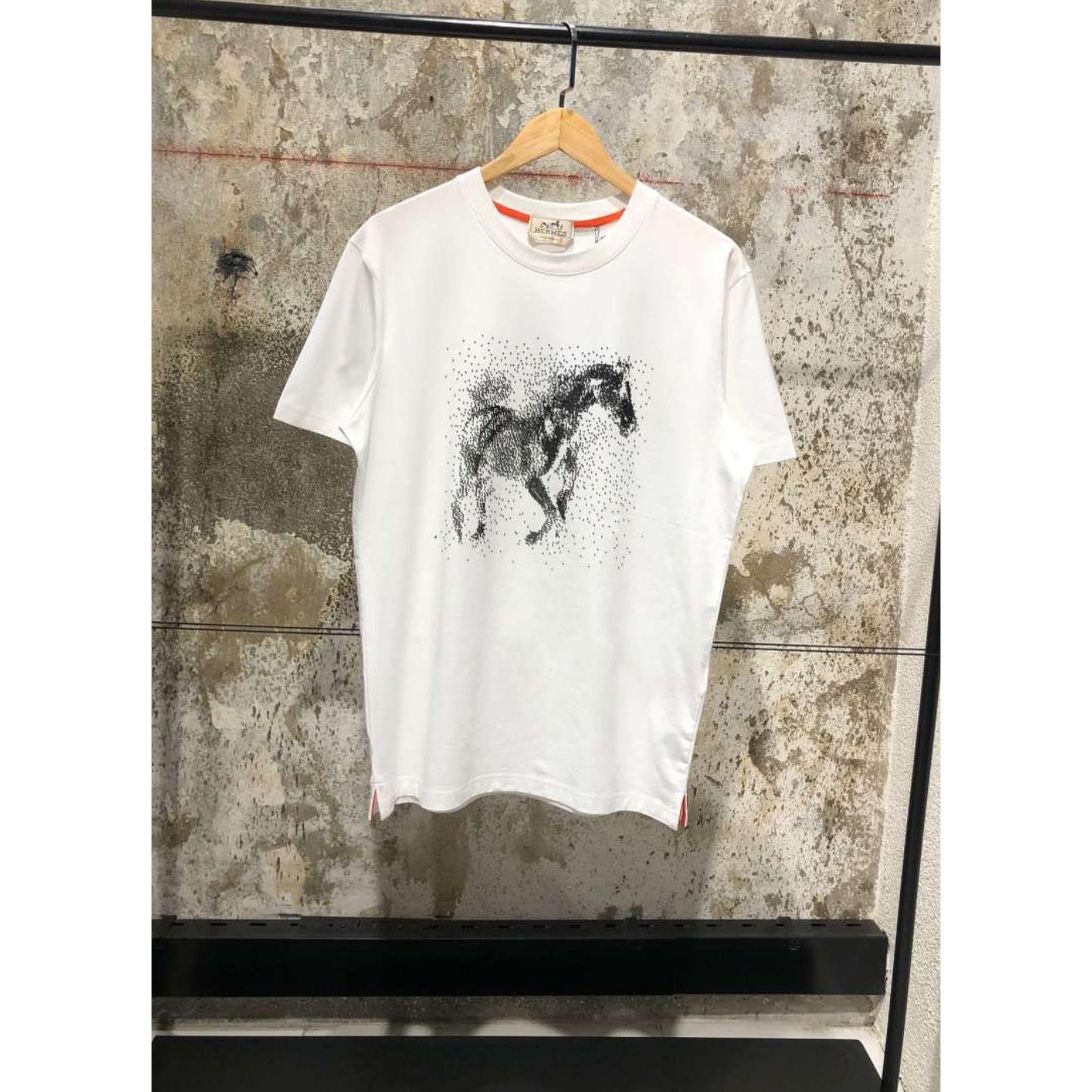 Bílé bavlněné oversized tričko