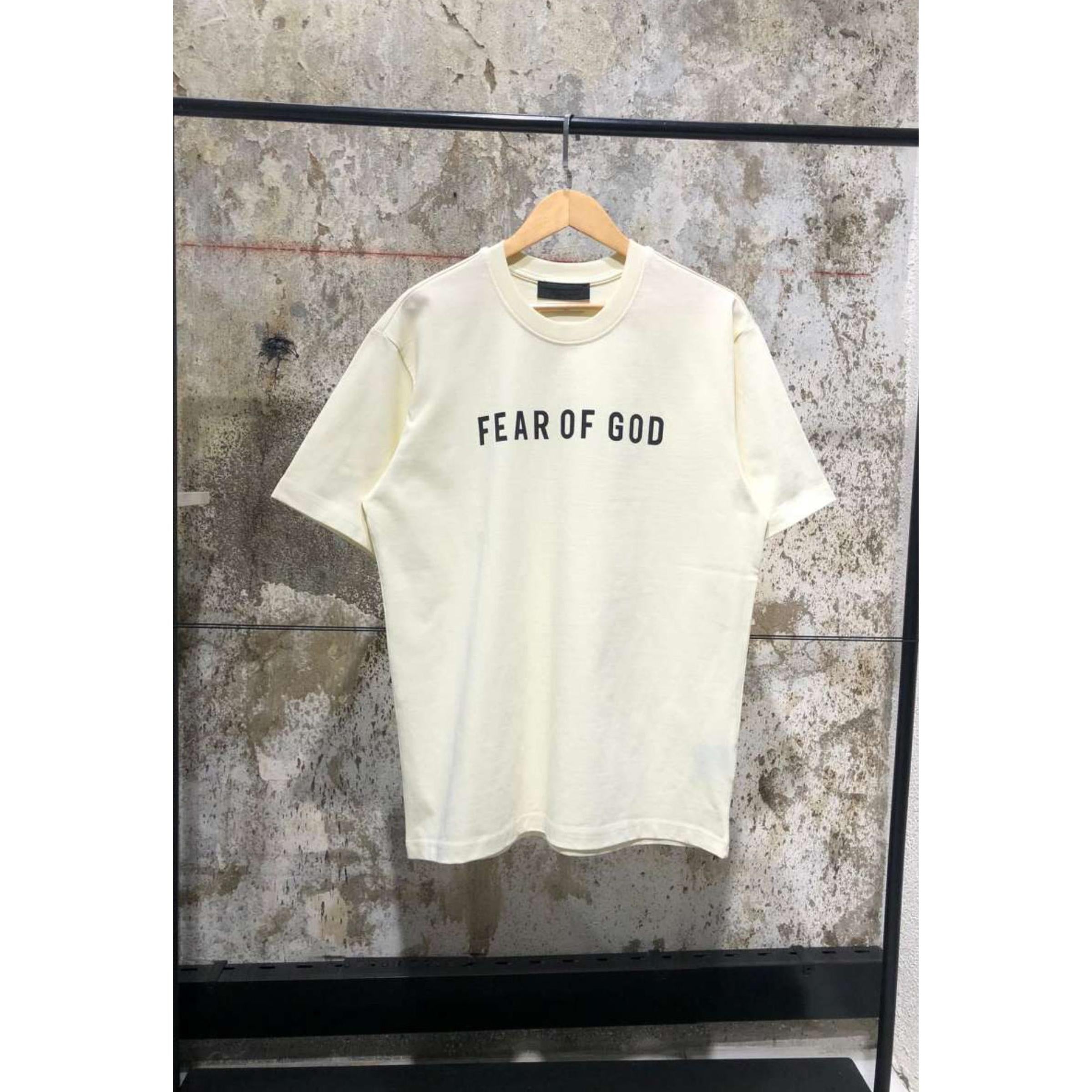 Cream Cotton Oversized T-shirt