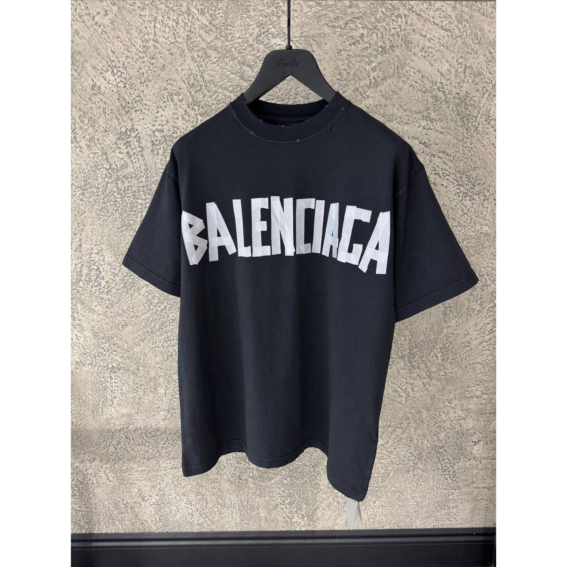 Crna prevelika majica kratkih rukava