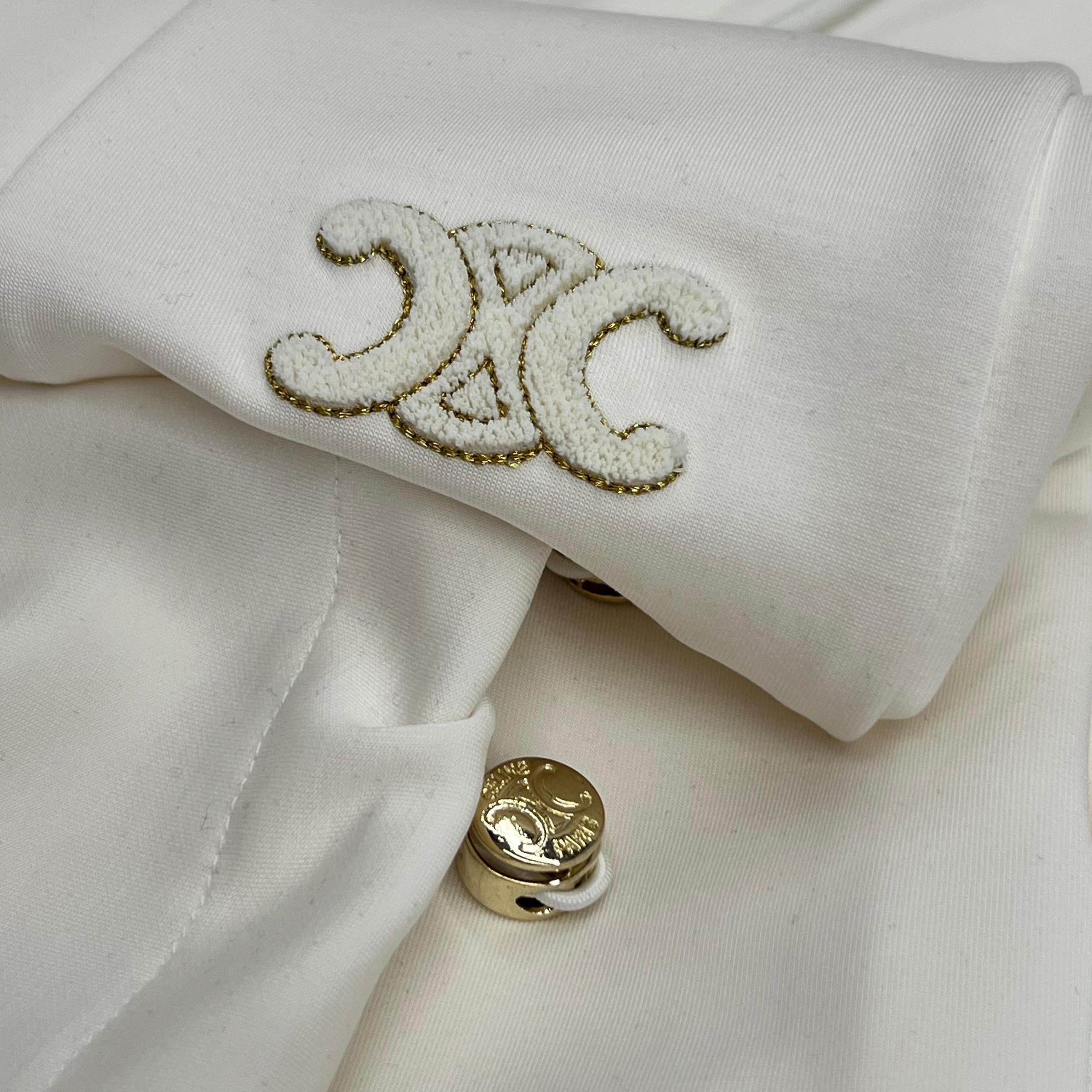 White Cotton Women Set in 2 Pieces