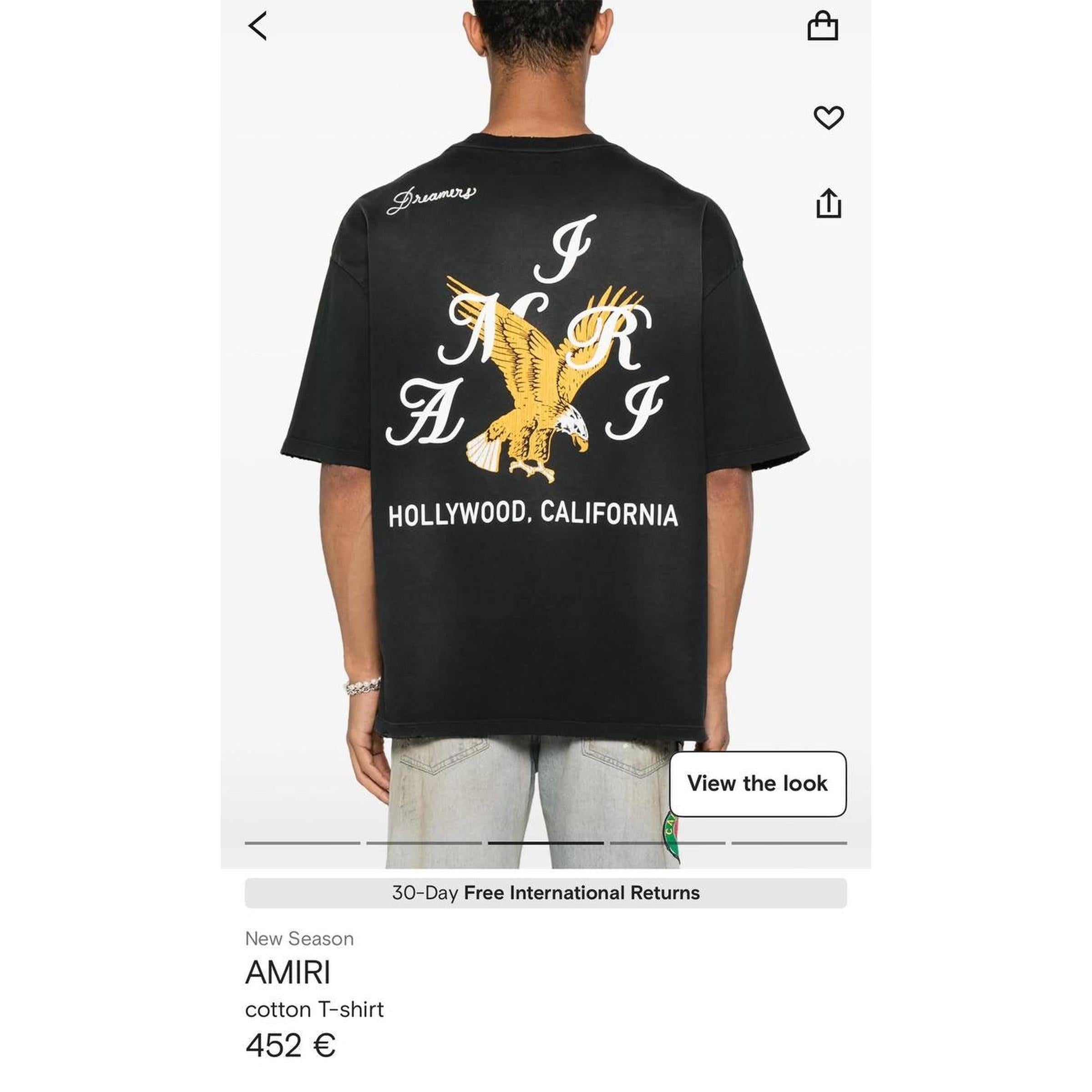 Černé oversized tričko