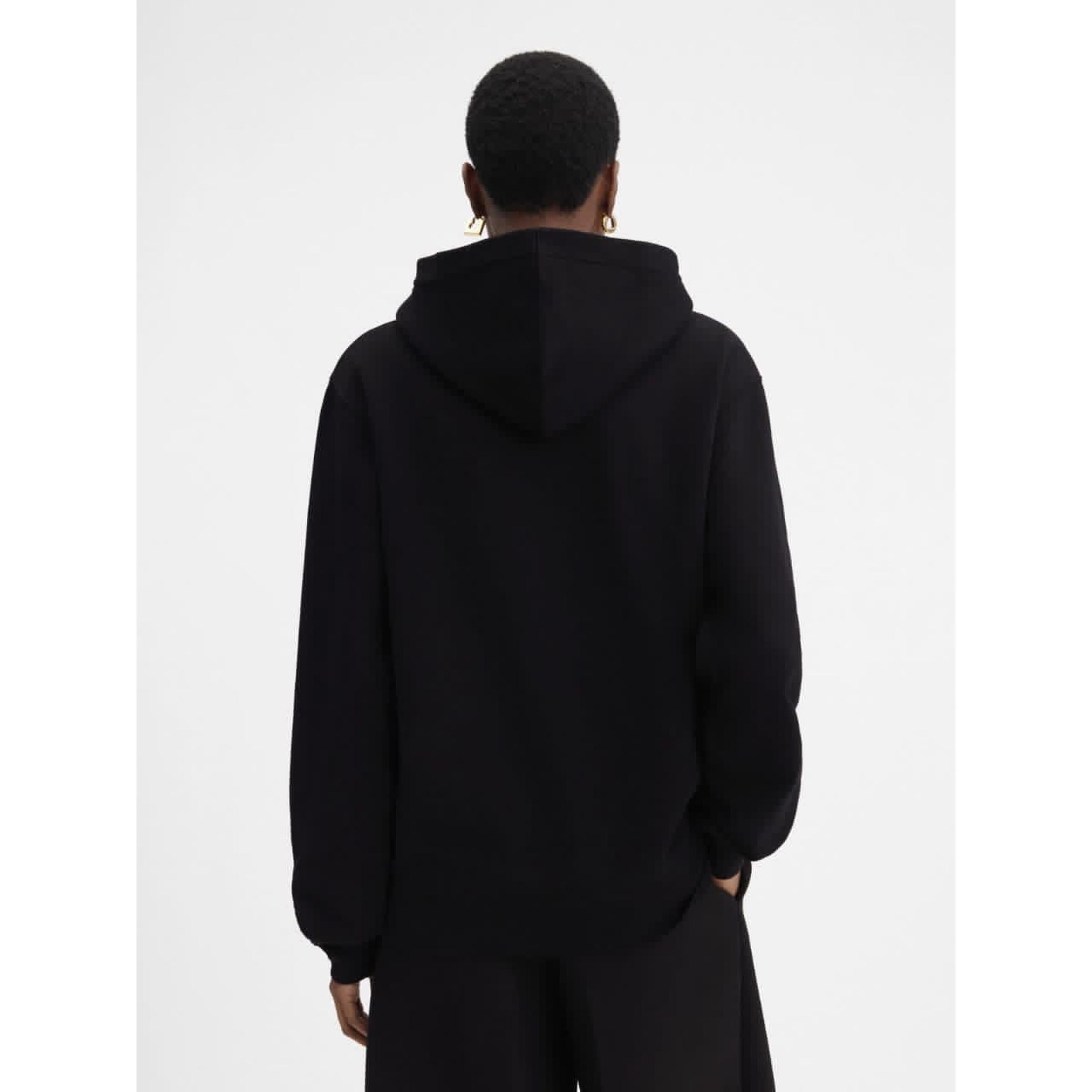 Black & Green Oversized Hoodie