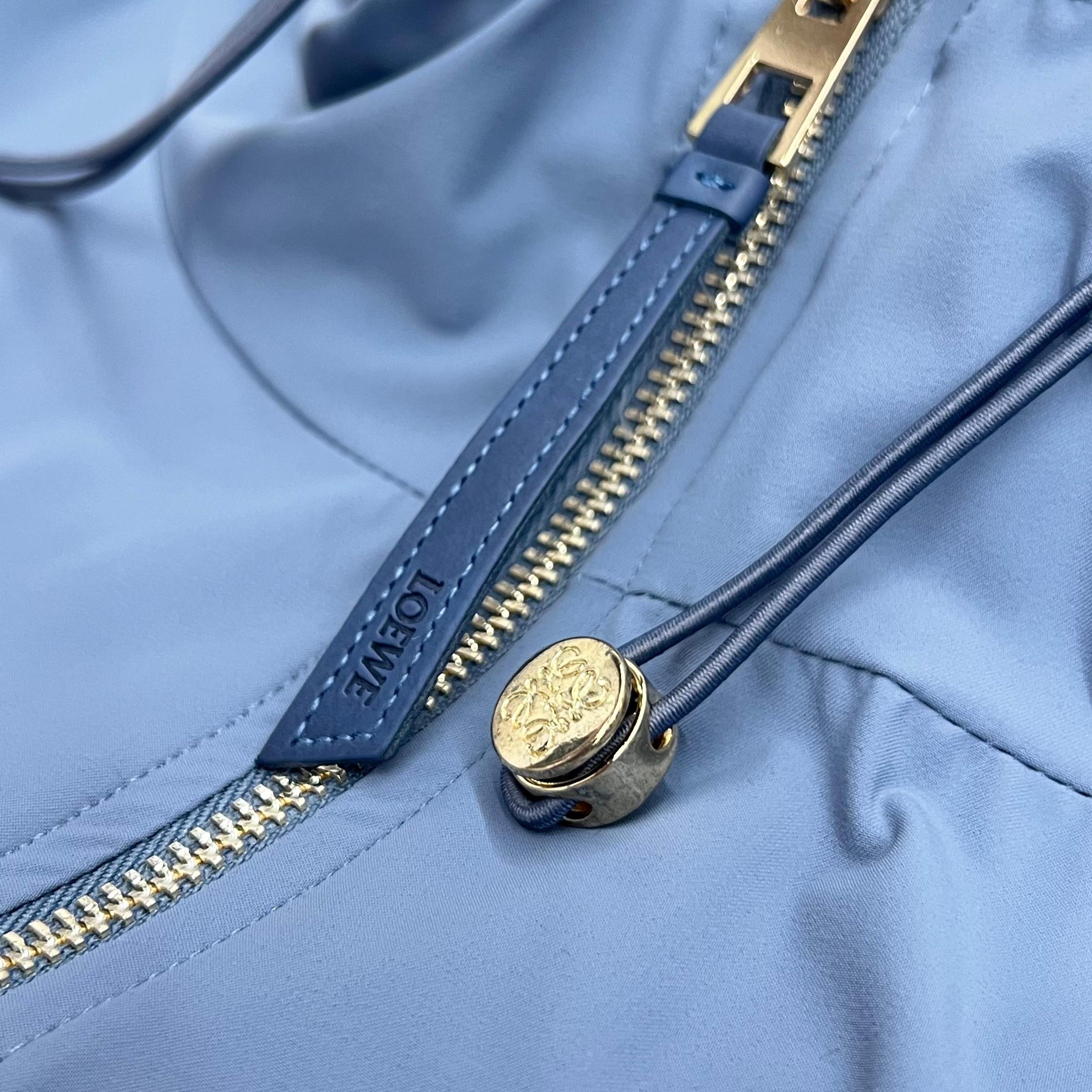 Ženska jakna dječje plave boje