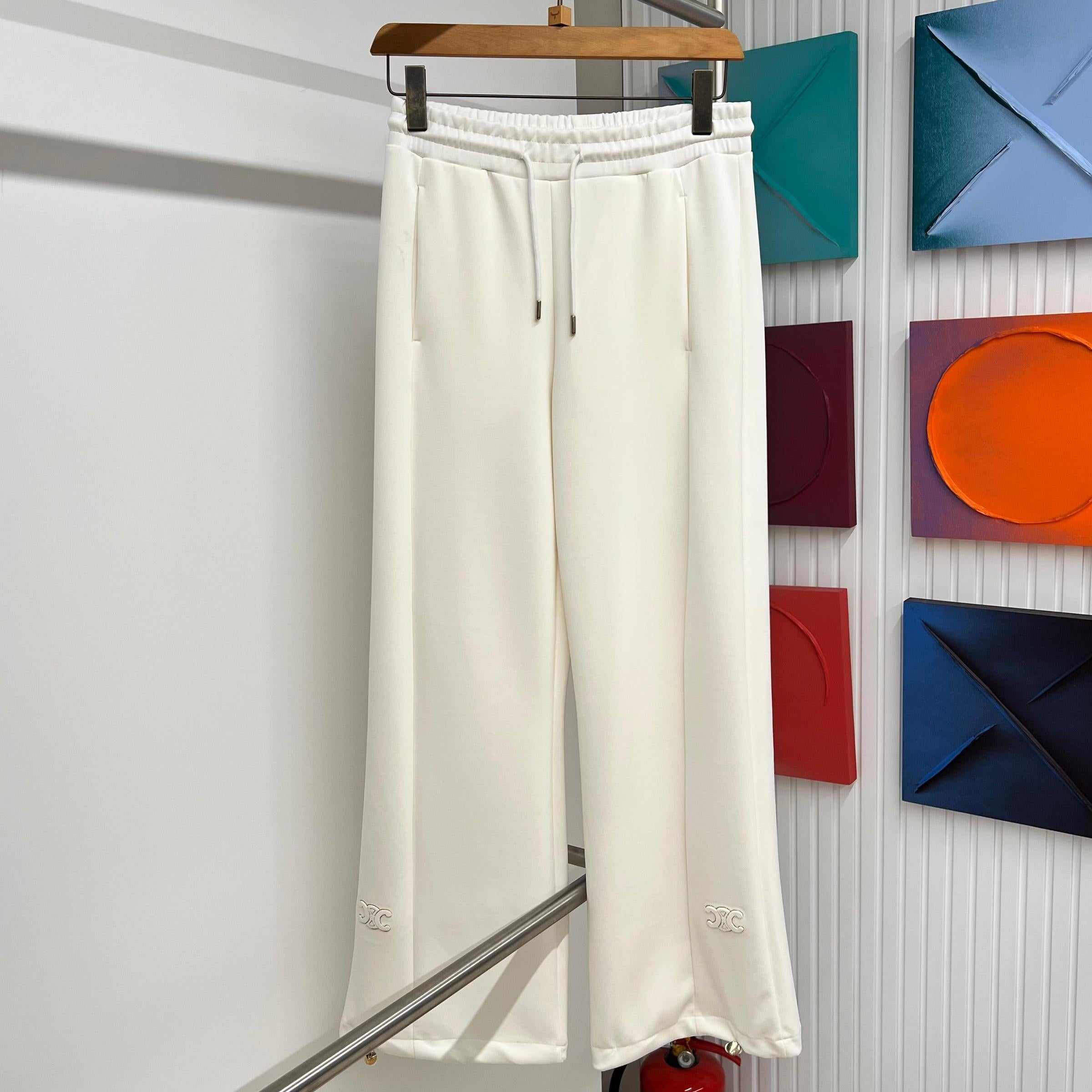 White Cotton Women Set in 2 Pieces