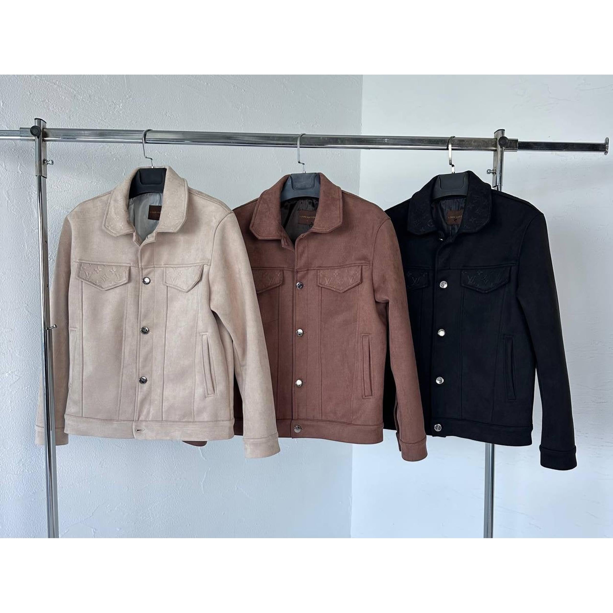 Black Suede Bomber Jacket