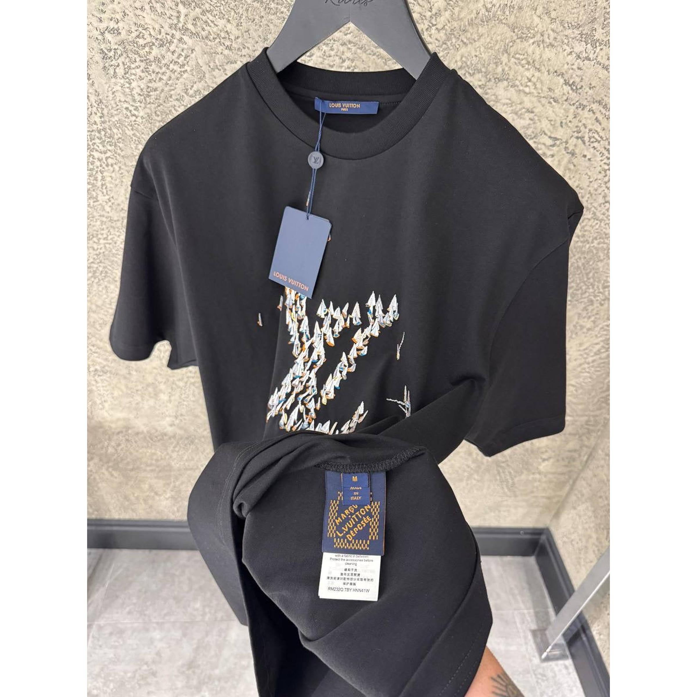 Černé oversized tričko