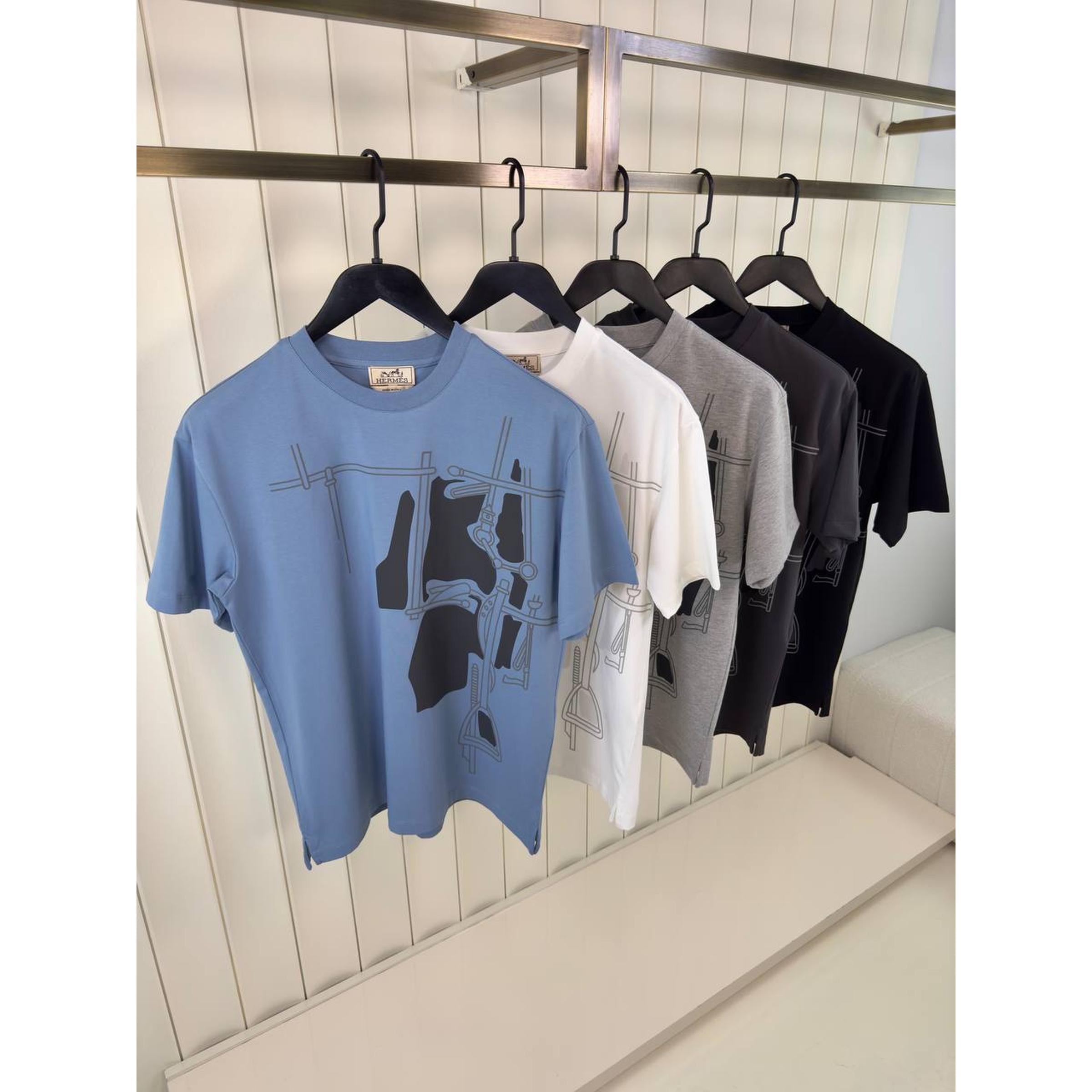 Blue Oversized T-shirt