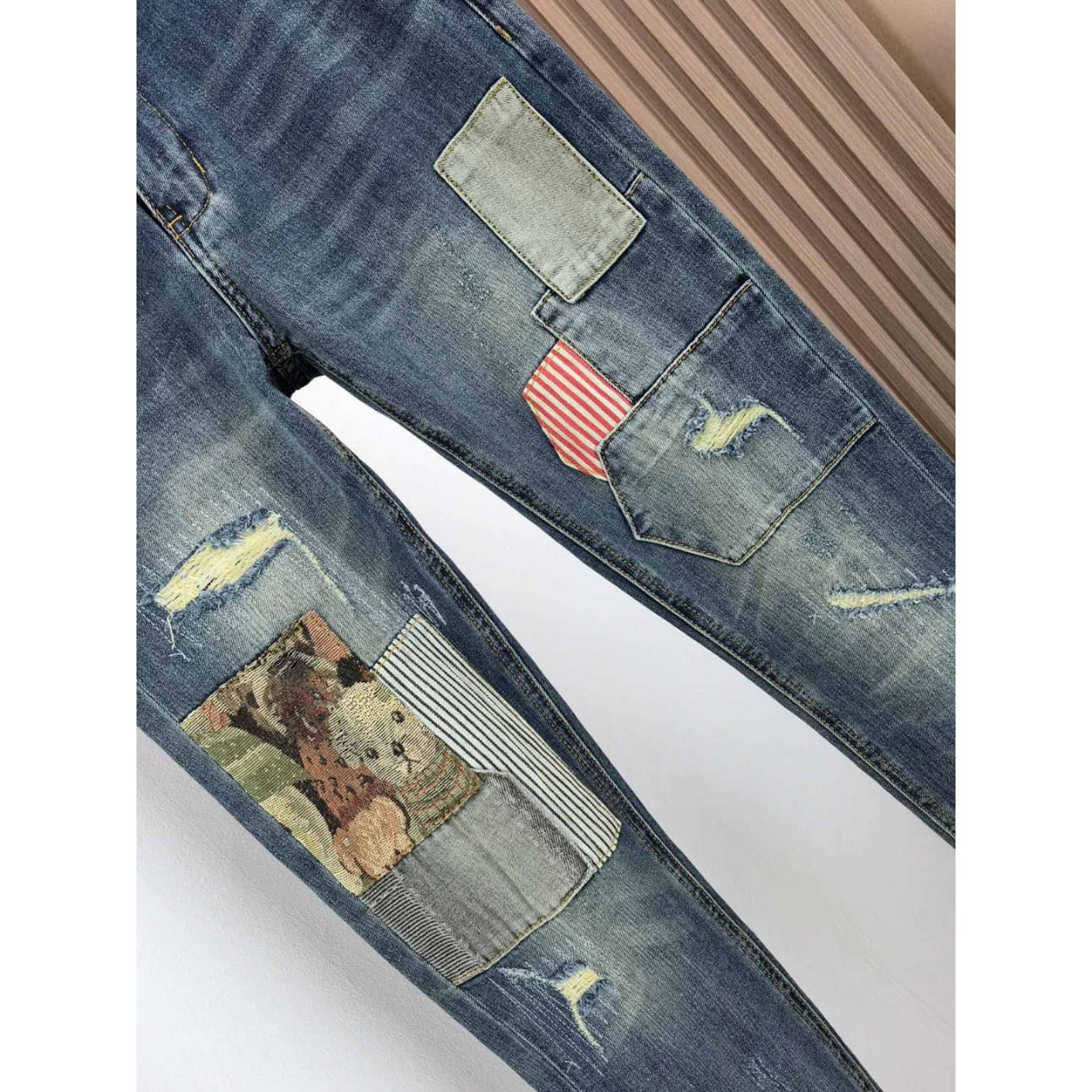 Plave poderane traperice