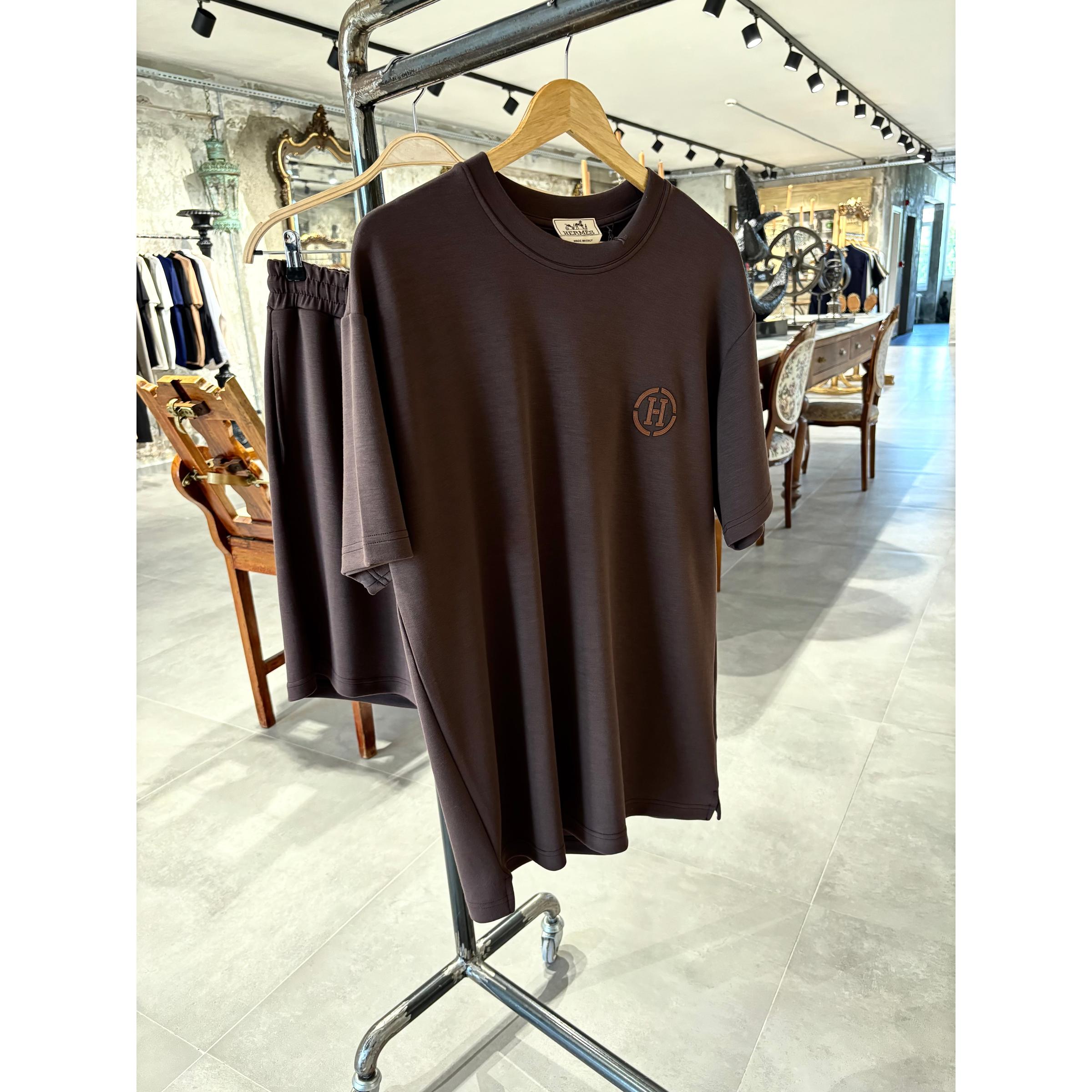 Black Premium Cotton Set in 2 Pieces