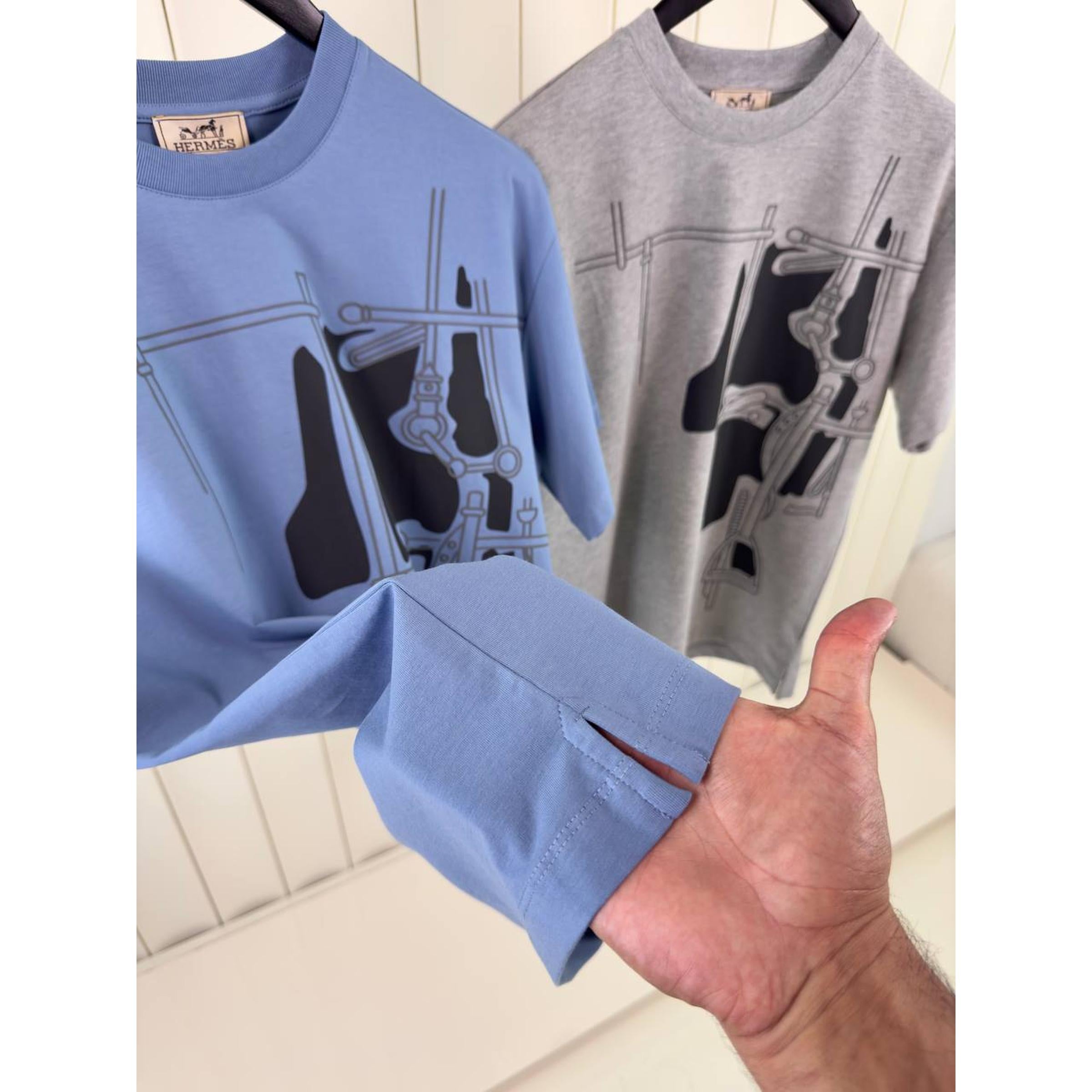 Blue Oversized T-shirt