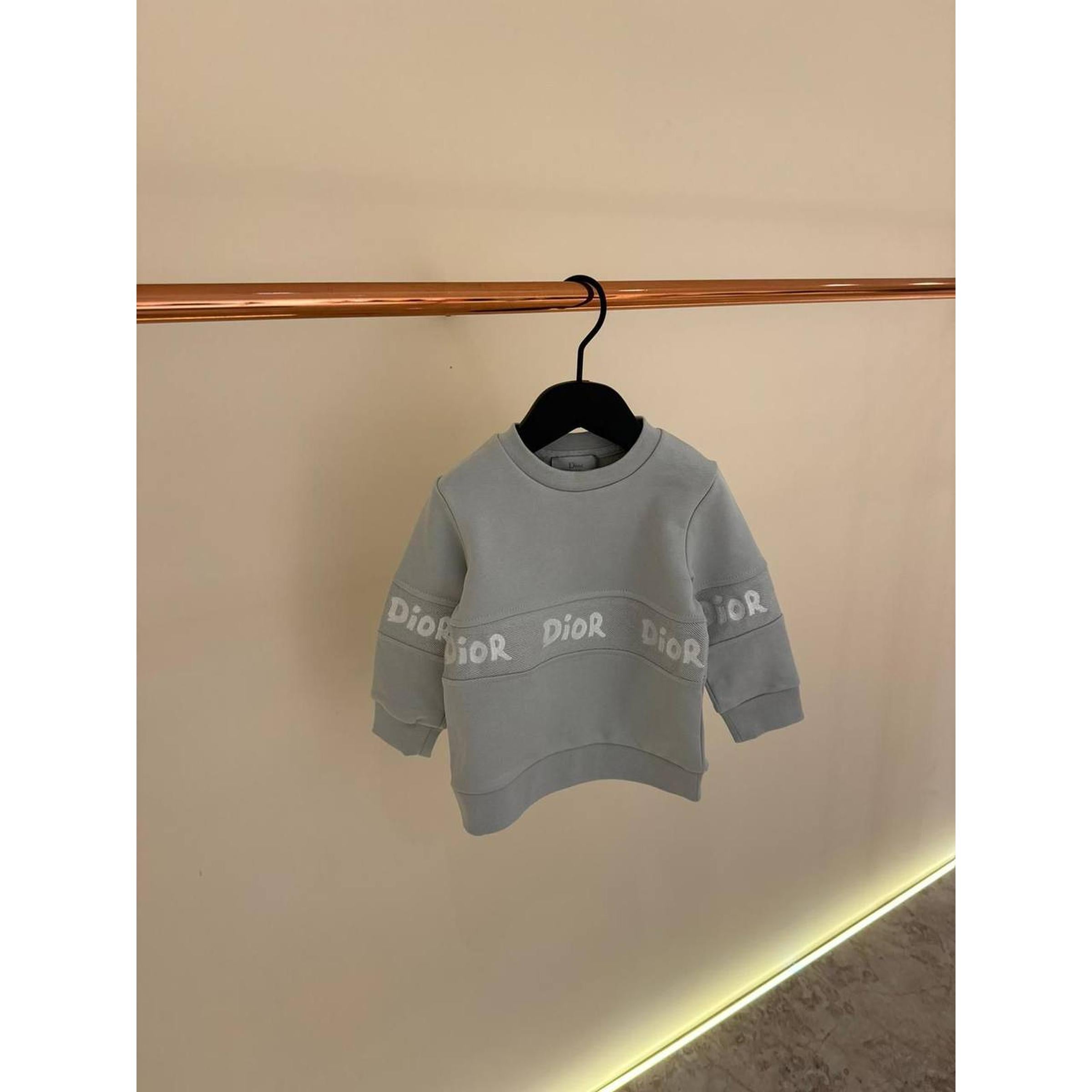 Grey Kids Cotton Blouse