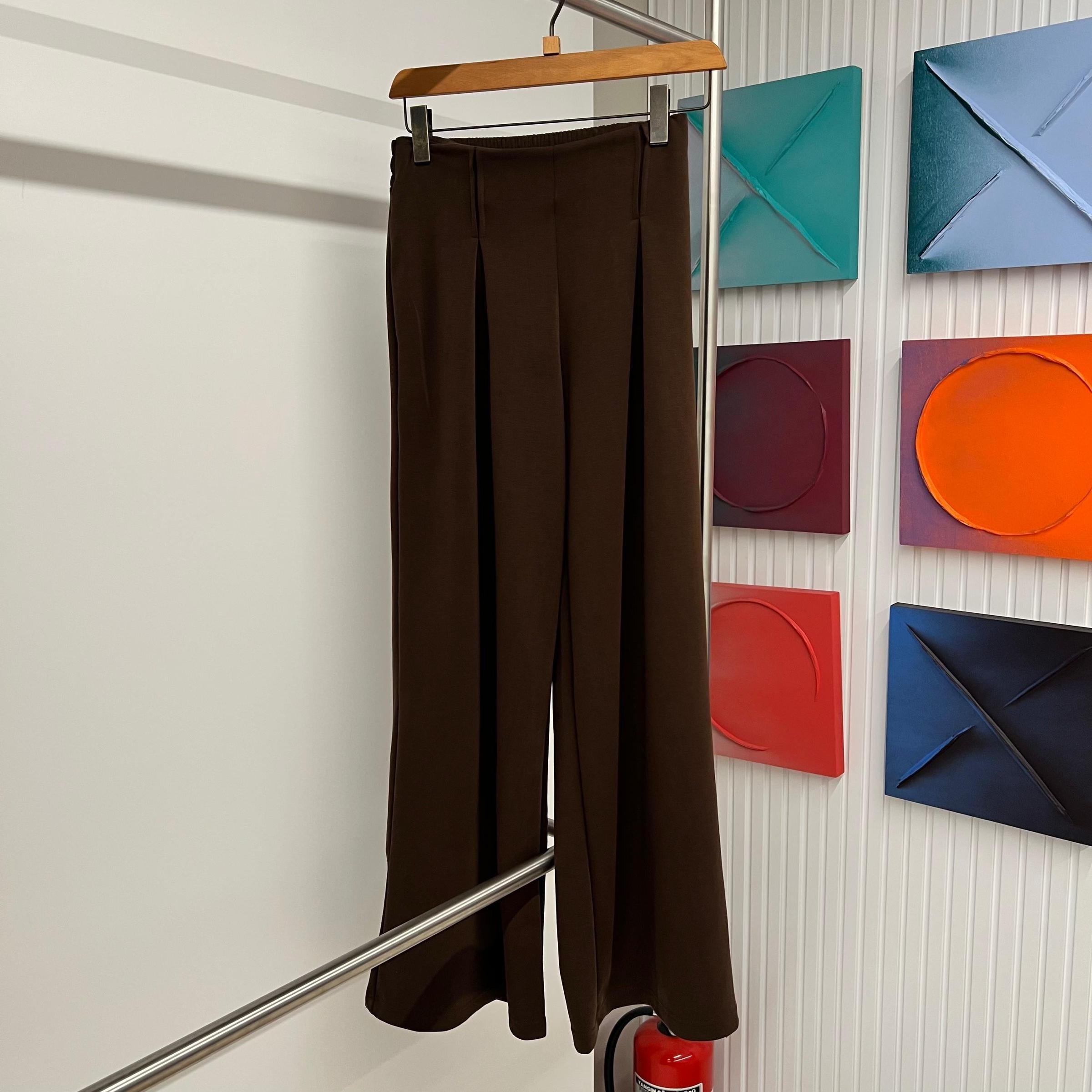 Chocolate Brown Women Cotton Set in 2 Pieces