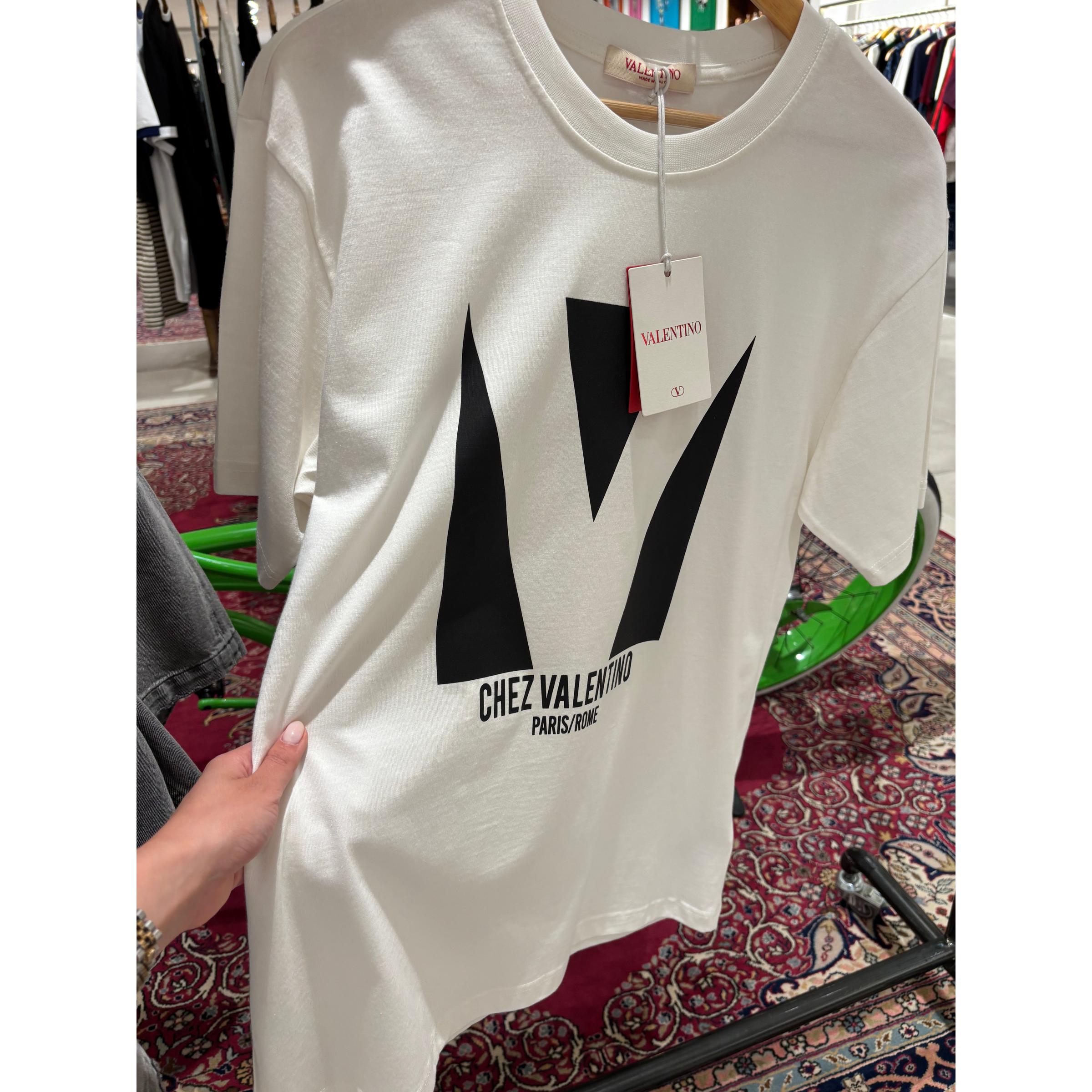 White Cotton Oversized T-shirt