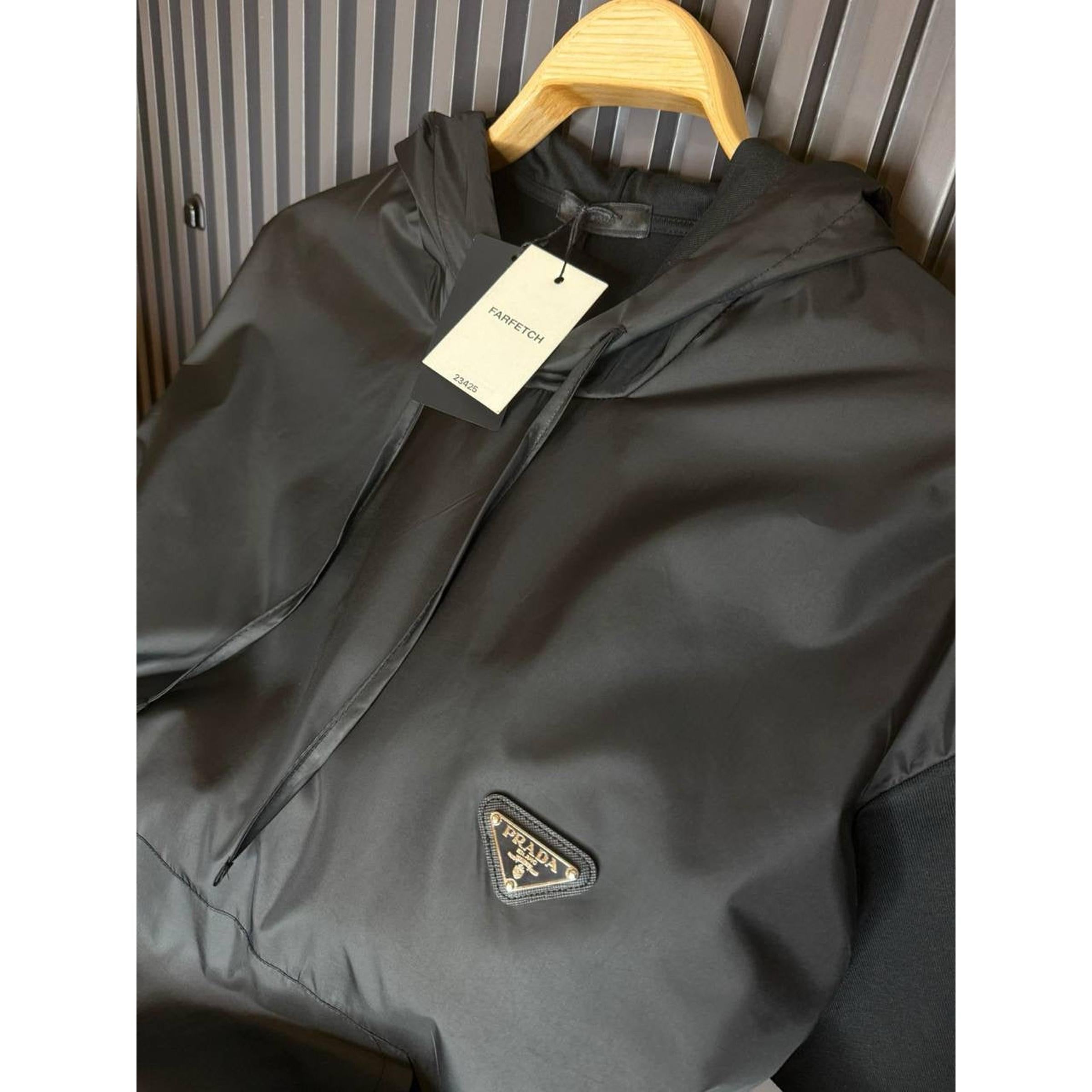 Black Hooded Tank Top