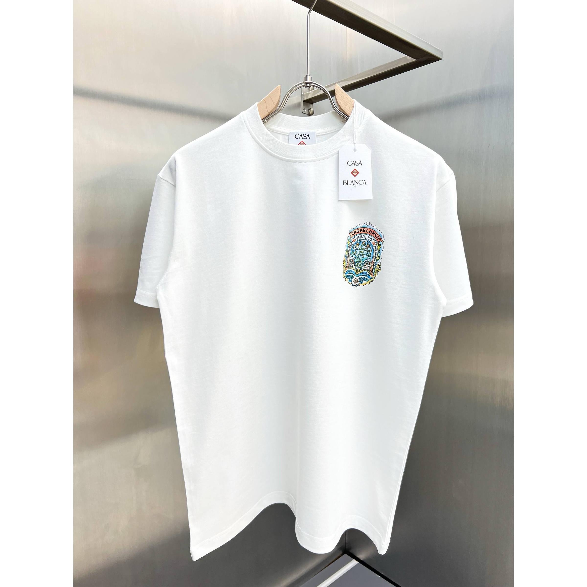 White Cotton T-shirt