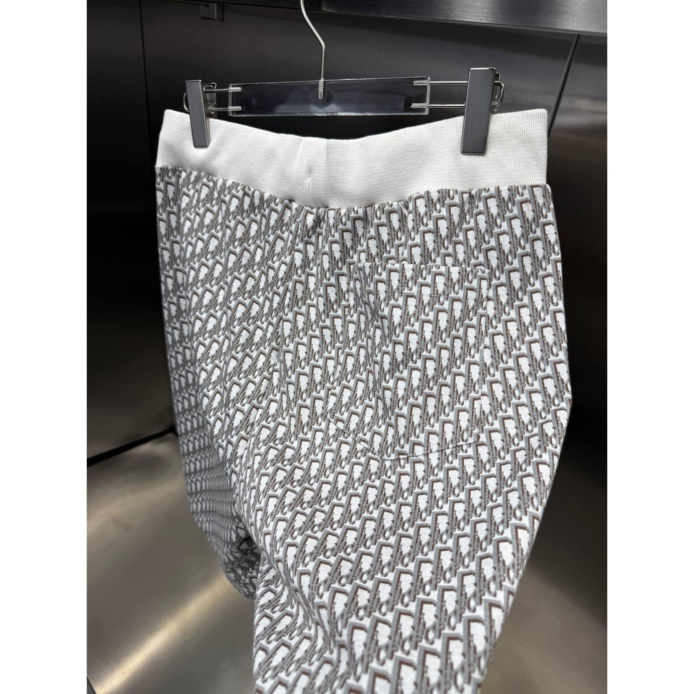 Grey Monogram Premium Cotton Summer Set