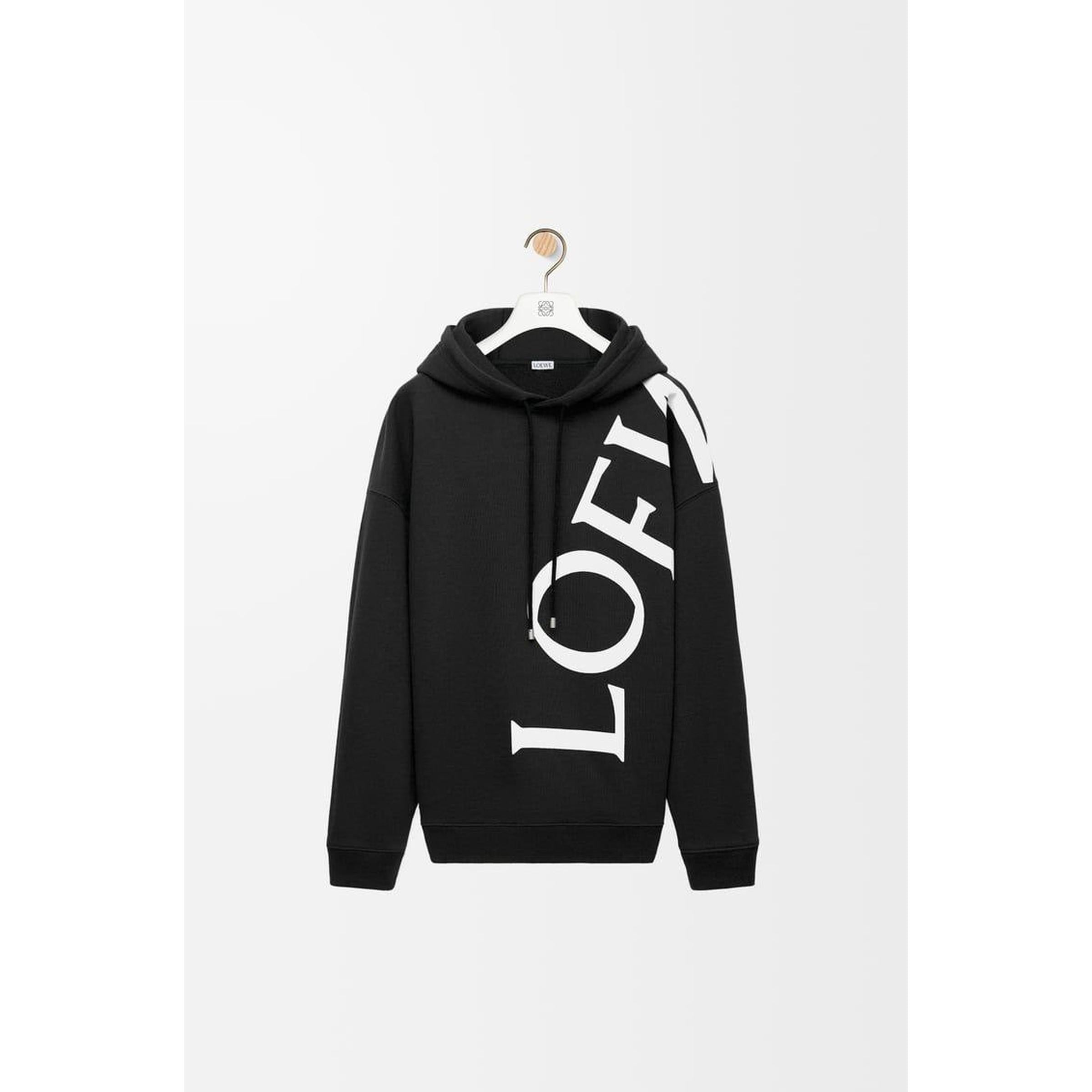 Crno-zelena prevelika majica s kapuljačom