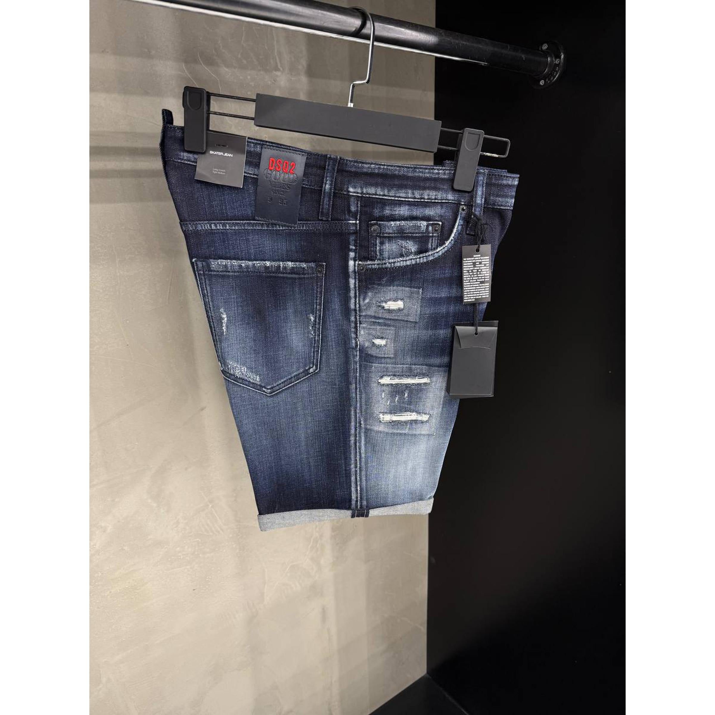 Plave poderane kratke hlače