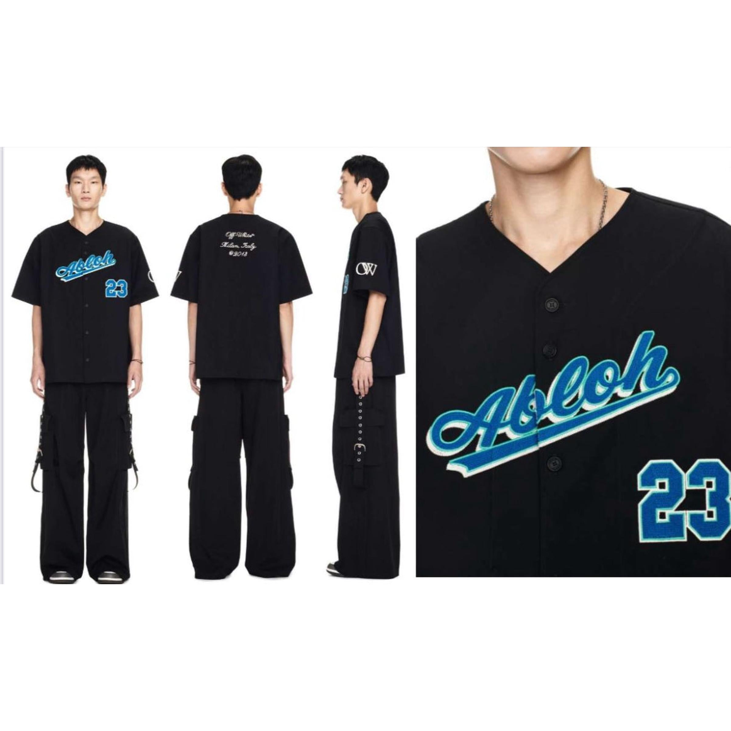 Černá oversized košile