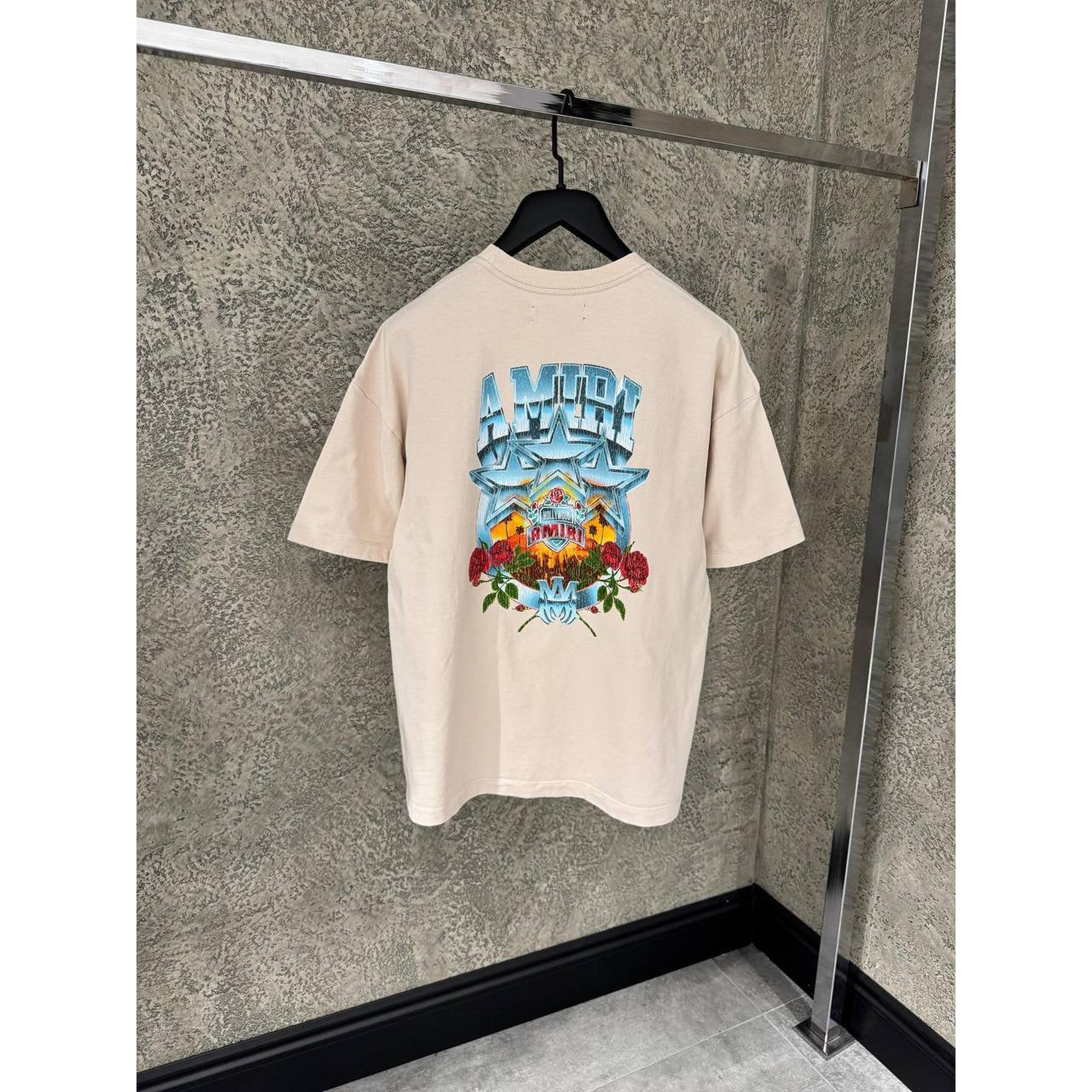 Béžové oversized tričko