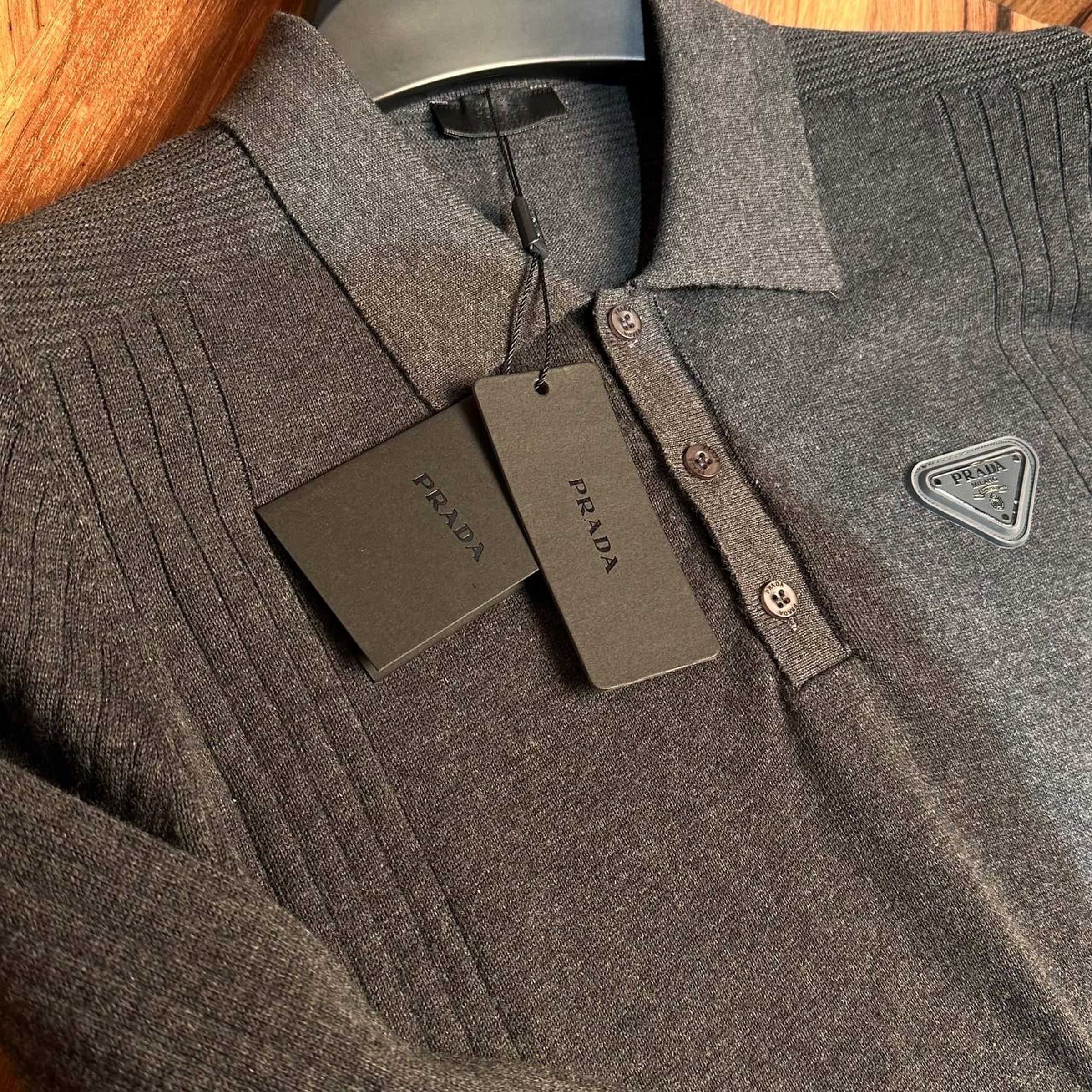 Dark Grey Knitted Sweater