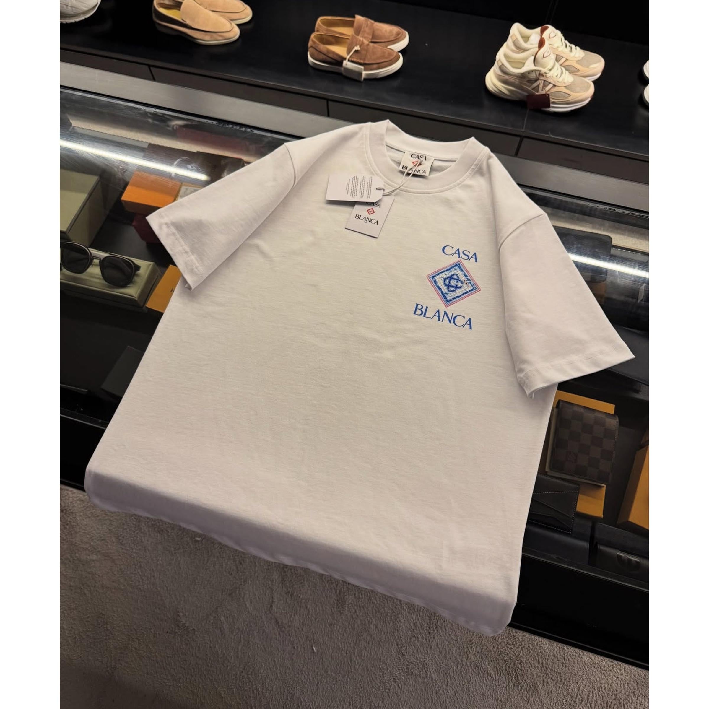 White Cotton Oversized T-shirt