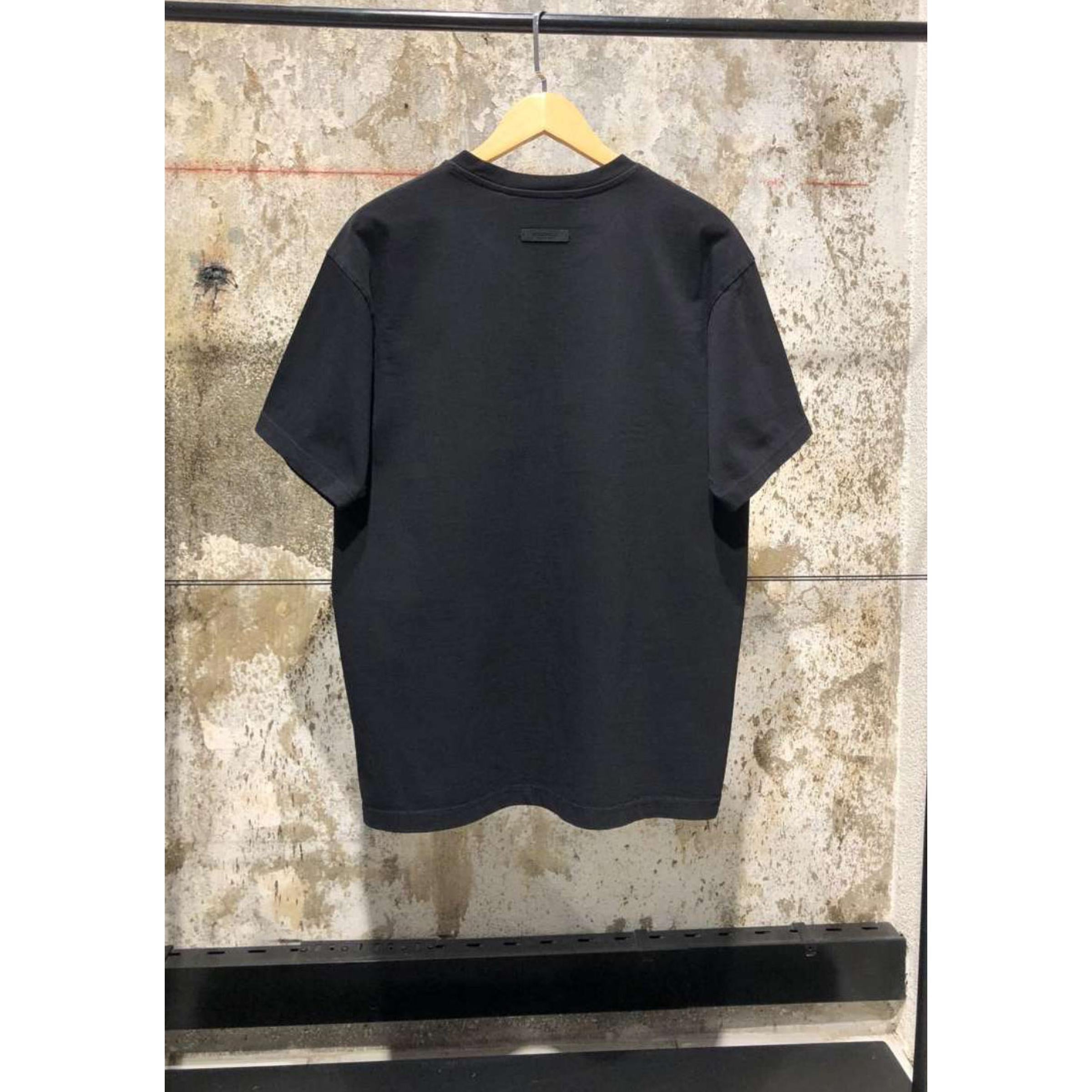 Crna pamučna majica