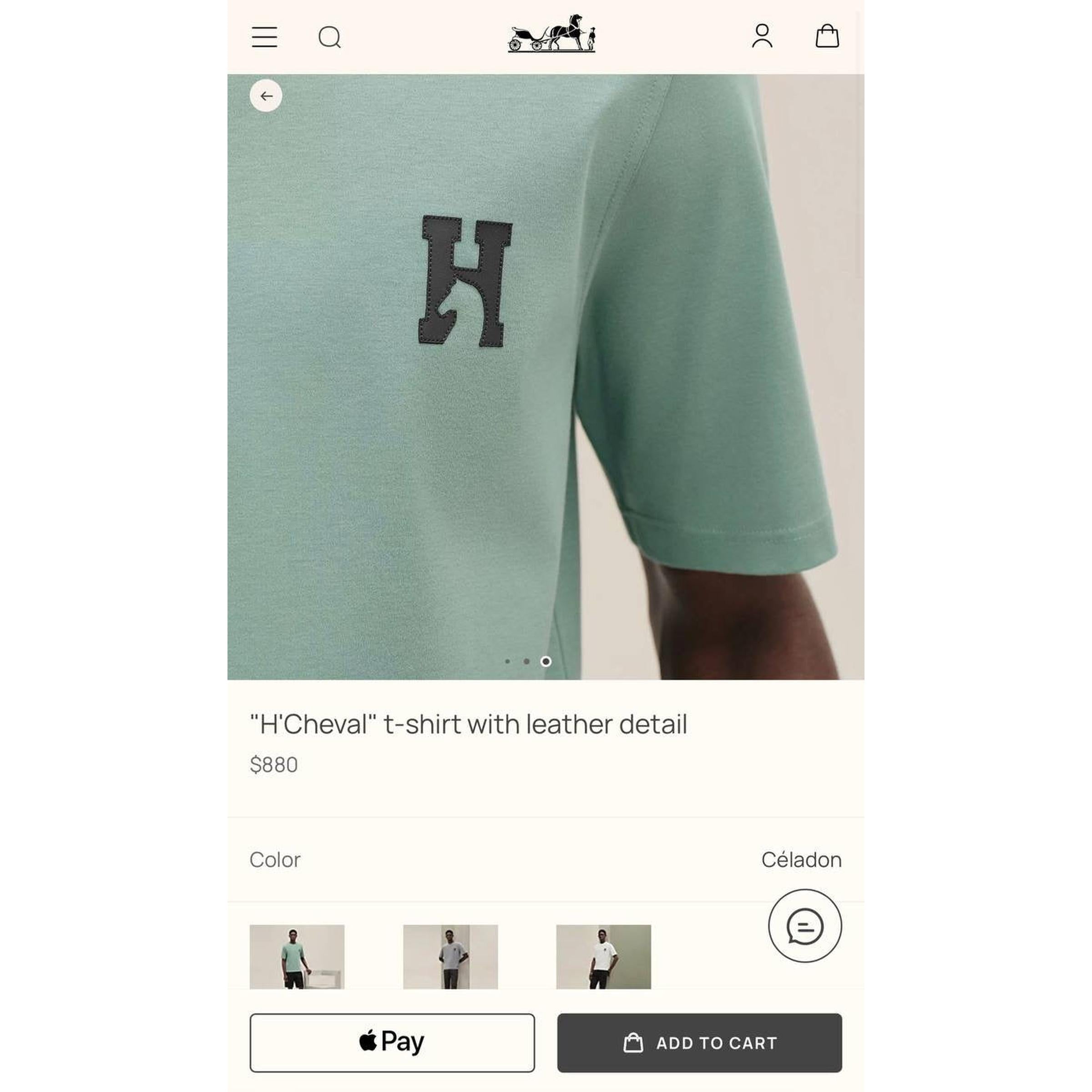 Oversized “H’Cheval” T-shirt