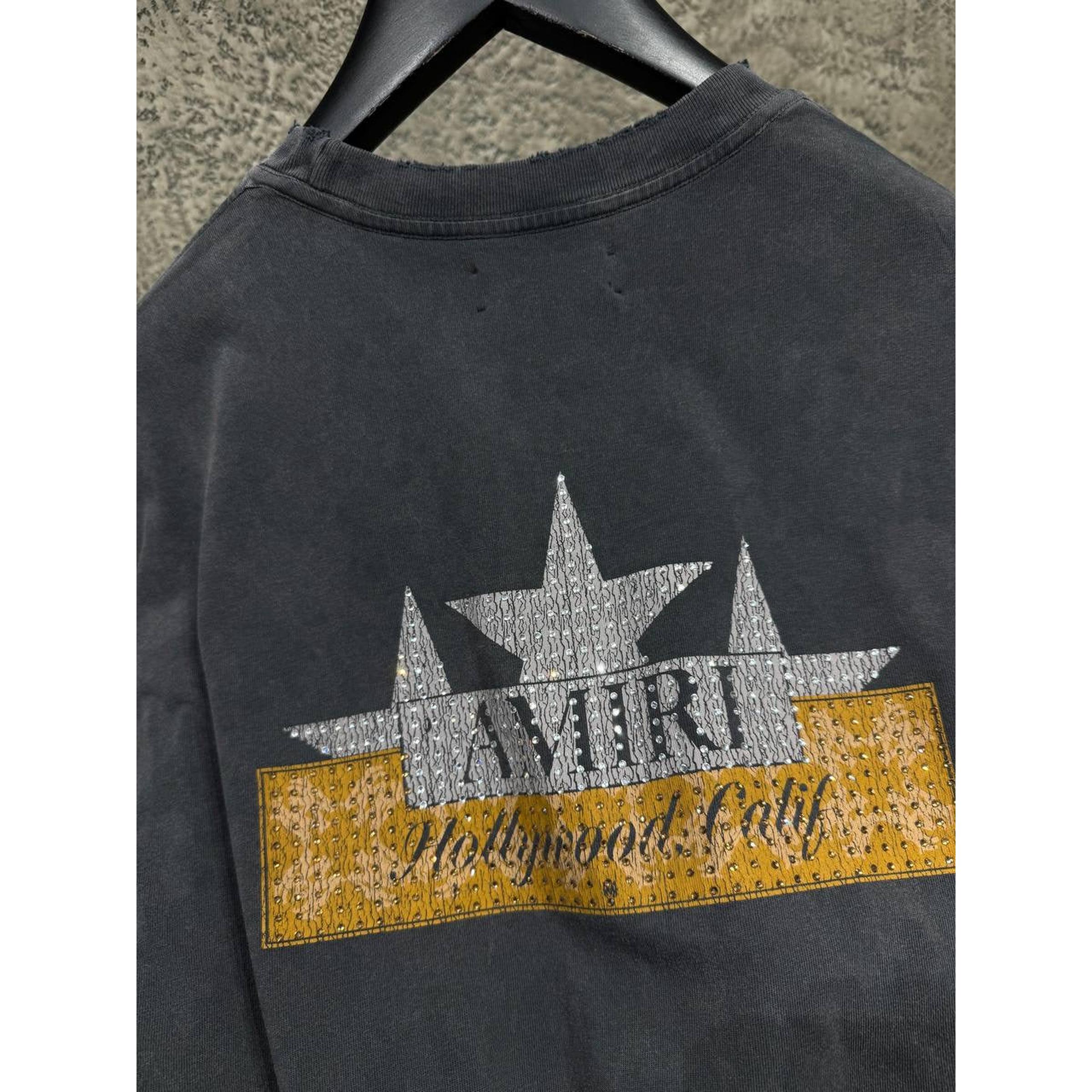 Tamno siva prevelika majica kratkih rukava