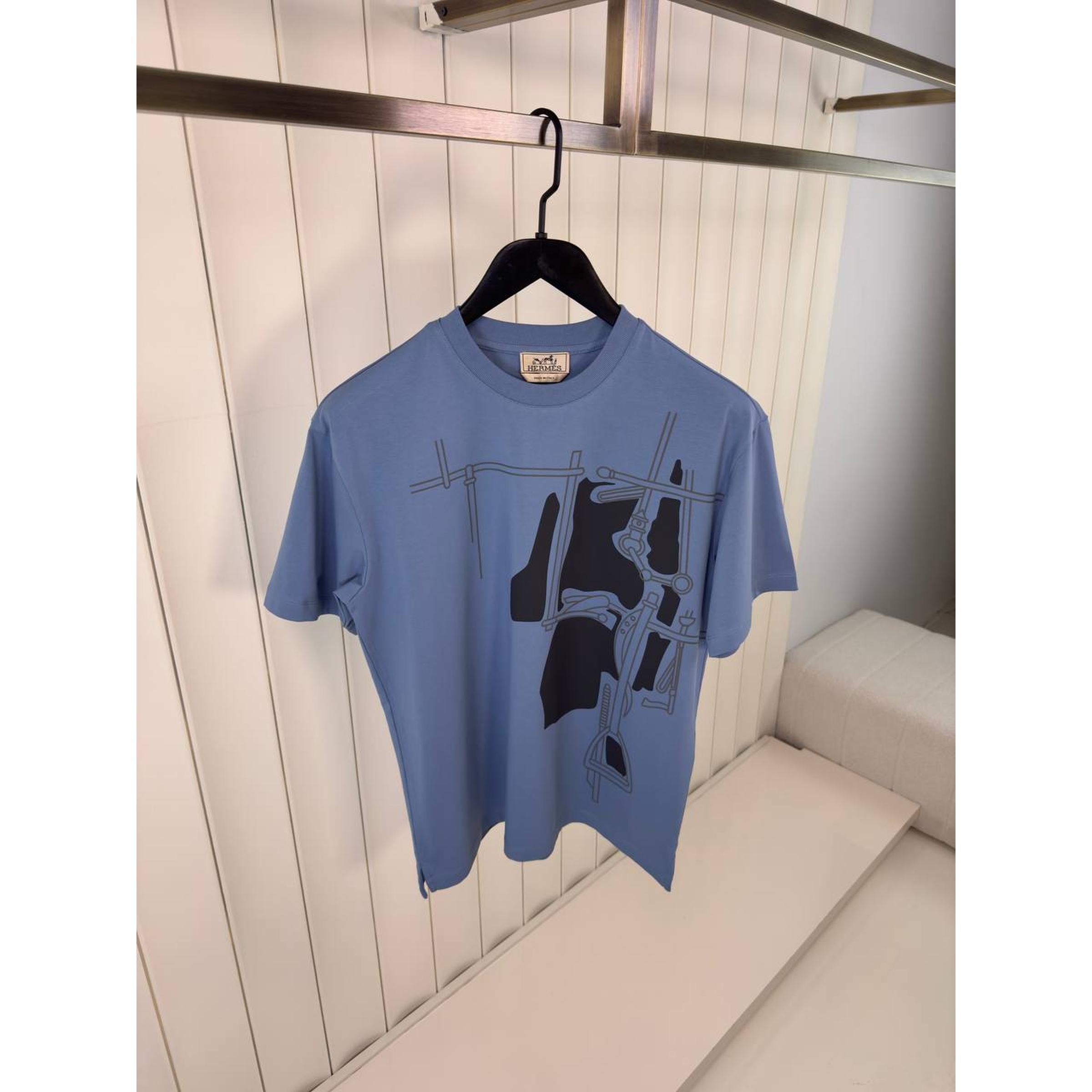 Blue Oversized T-shirt