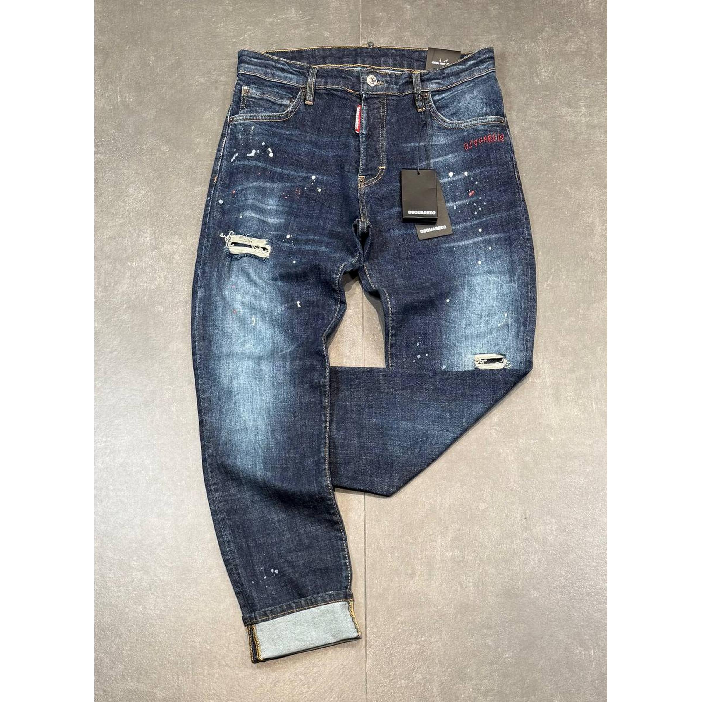 Blue Ripped Jeans
