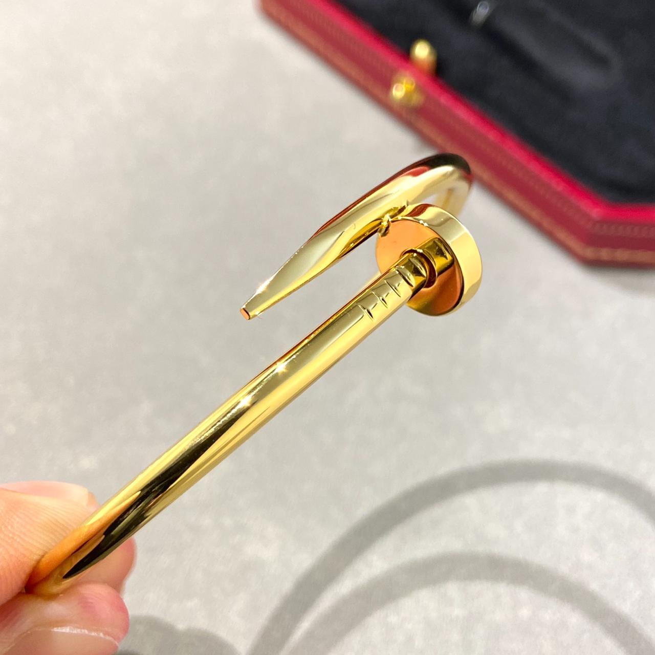 Gold Nail Bracelet