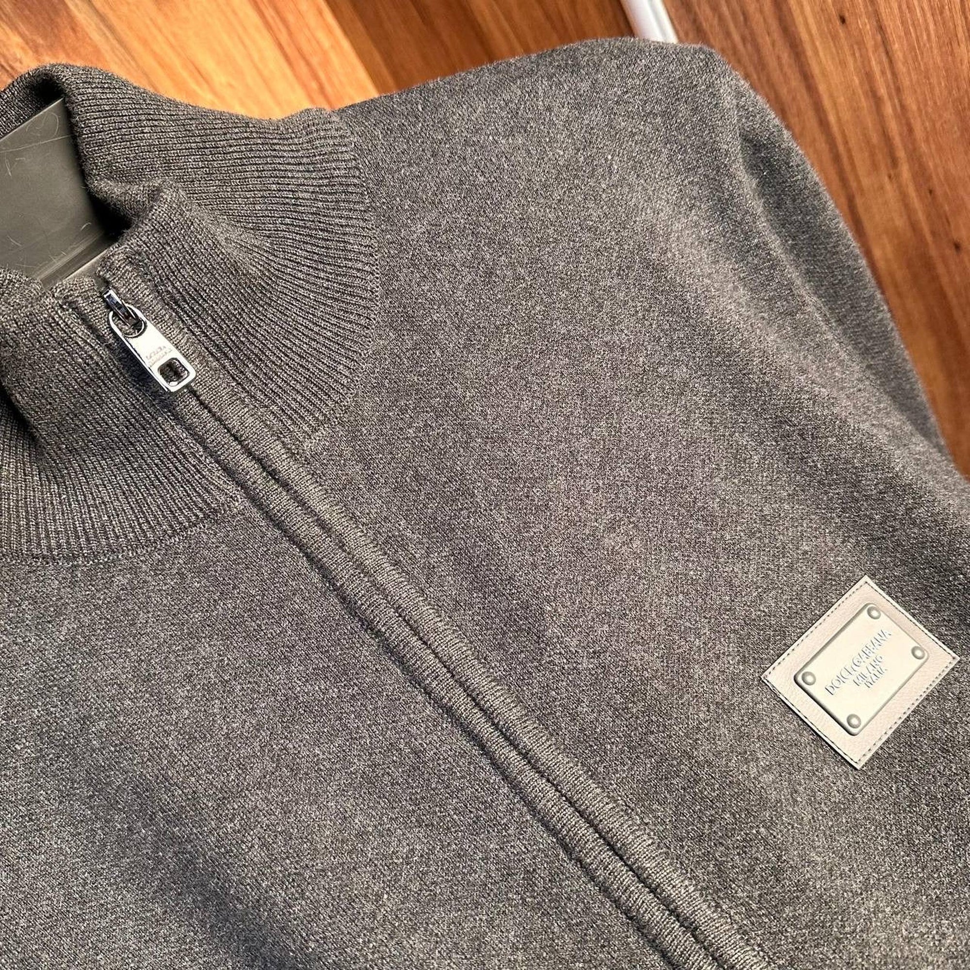Grey Knitted Sweater