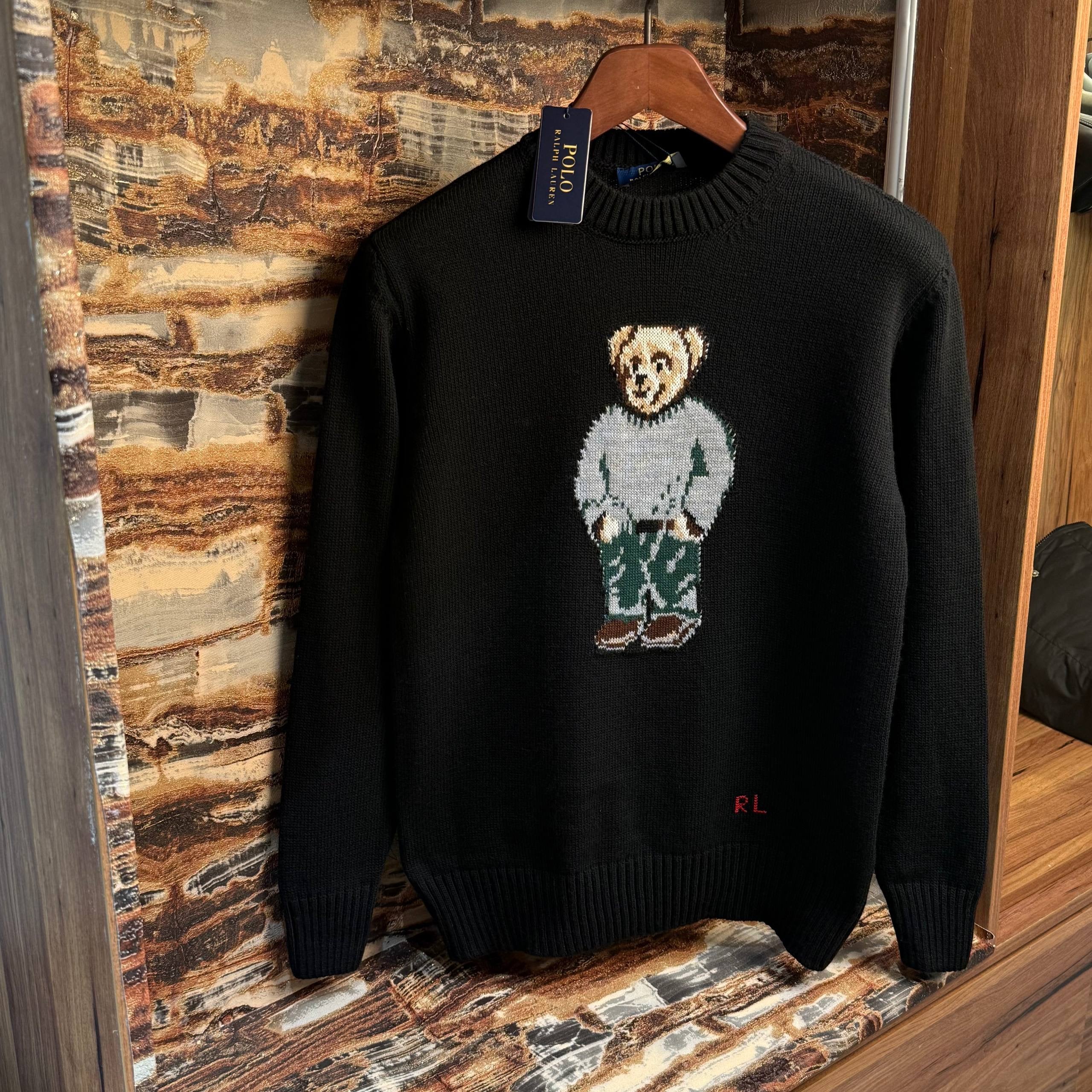 Black Wool Sweater