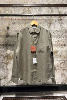 Green Linen Shirt