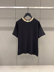 Black Cotton T-shirt