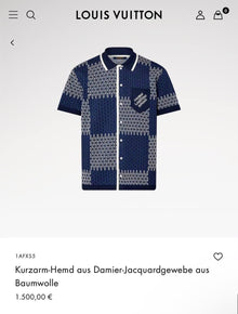 Damier-Jacquard Set