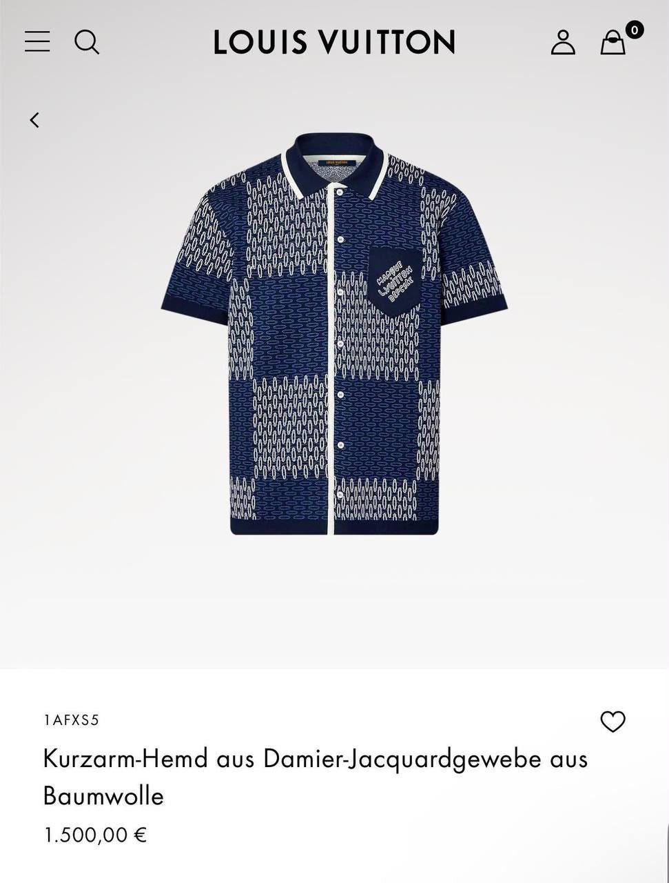 Damier-Jacquard Set