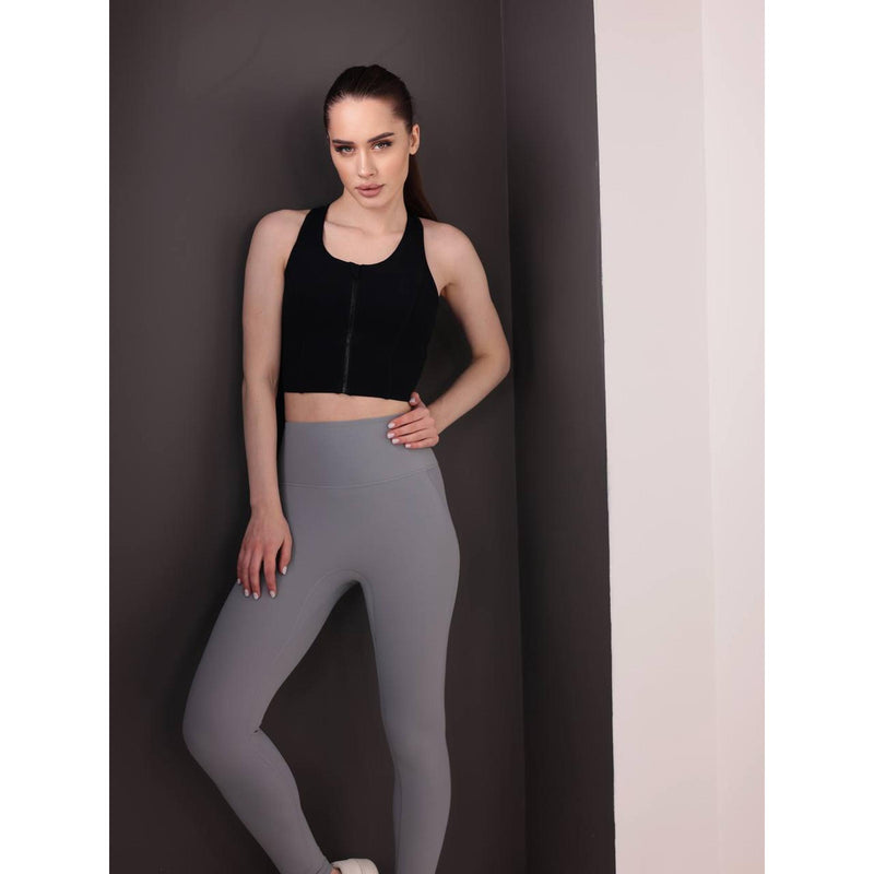 Black Women Active Wear Top
