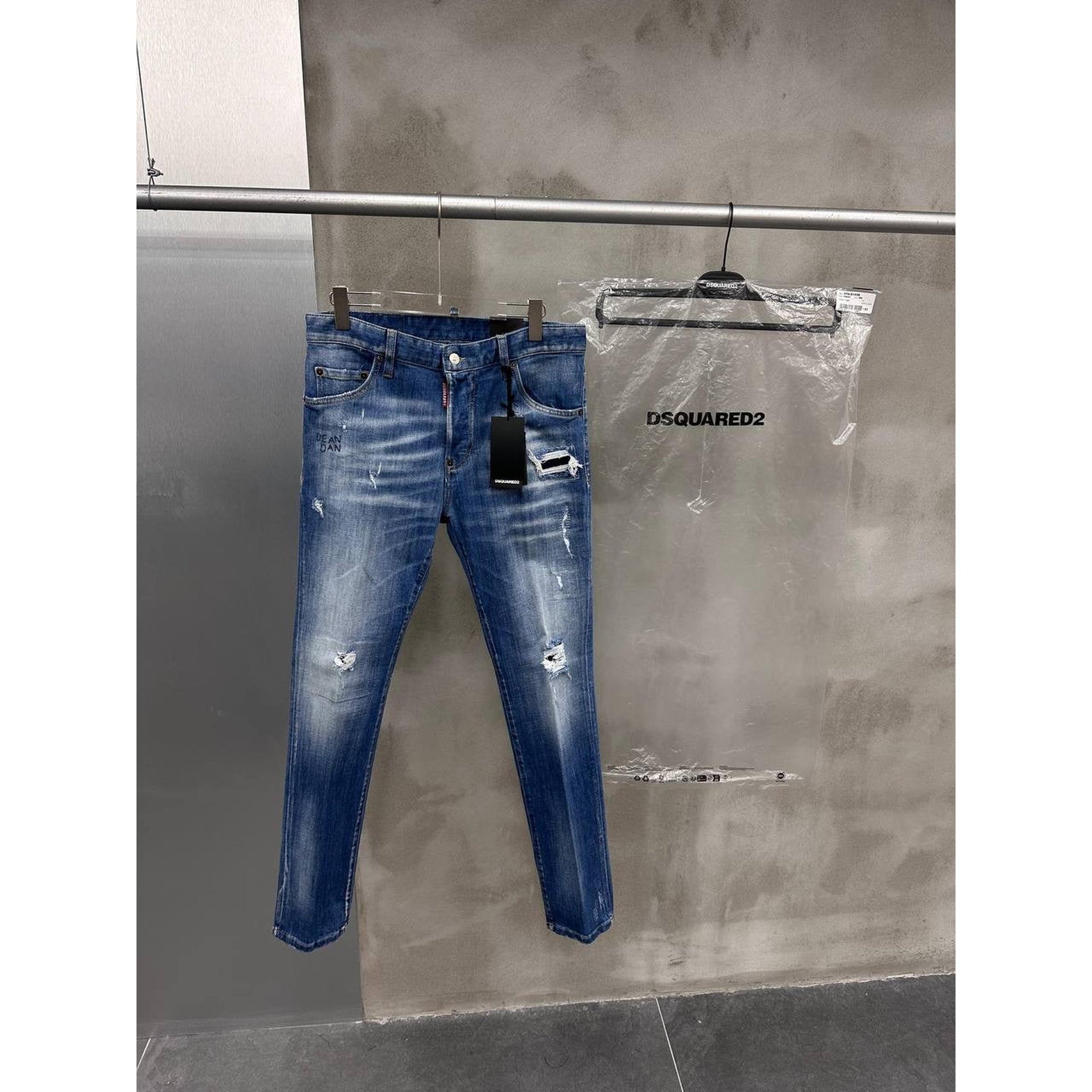 Blue Ripped Jeans