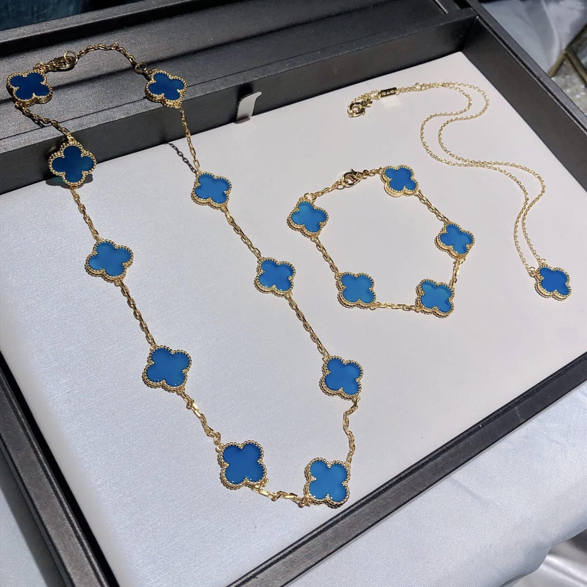 Gold Jewellery Gift Set (Box and Bag included)