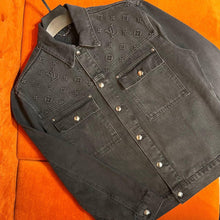 Black Denim Shirt Jacket